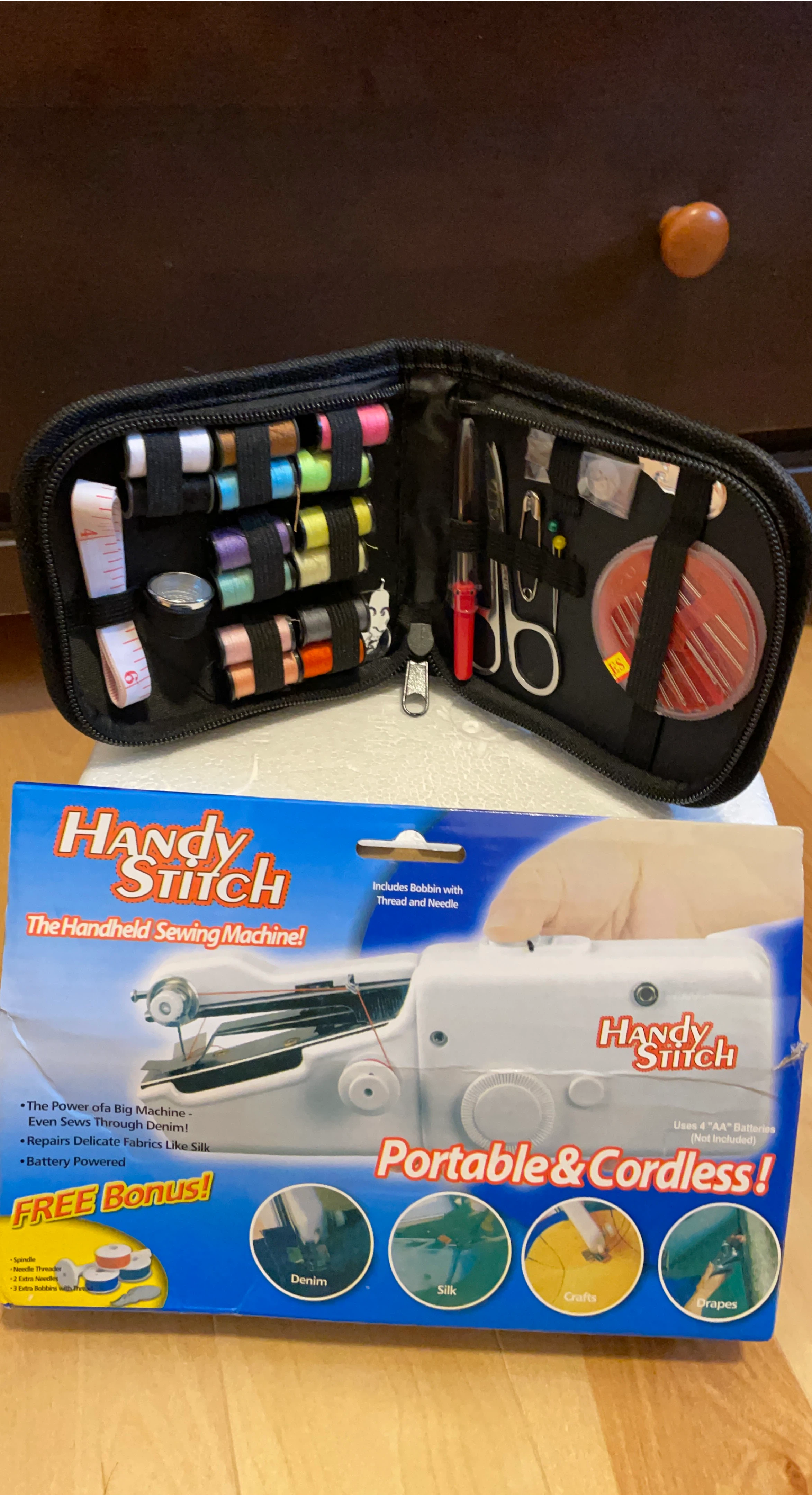 Handy Stitch Portable & Cordless Handheld Sewing Machine