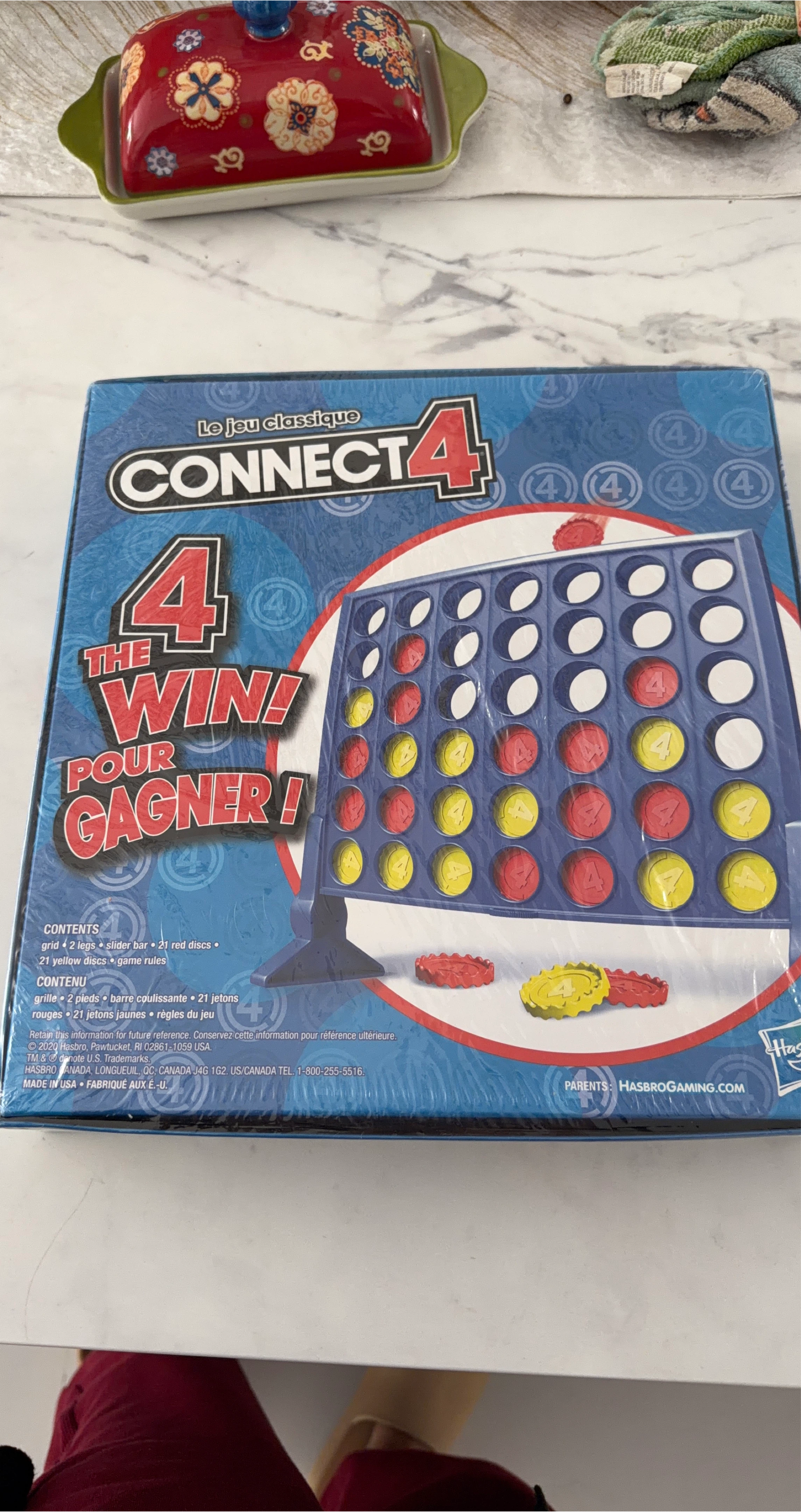 Hasbro Connect 4 The Win Game