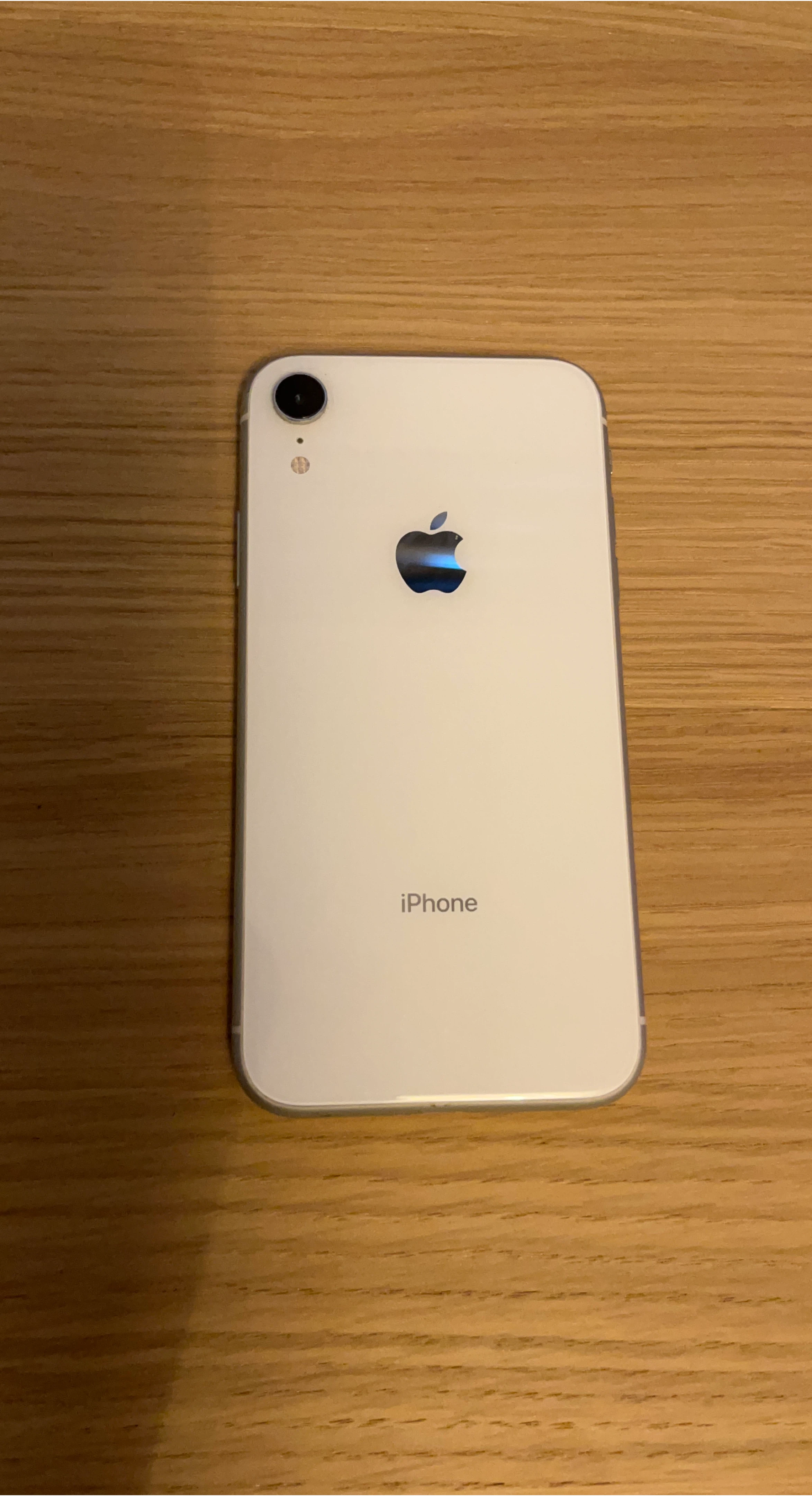 Apple iPhone XR (White) with Protective Case