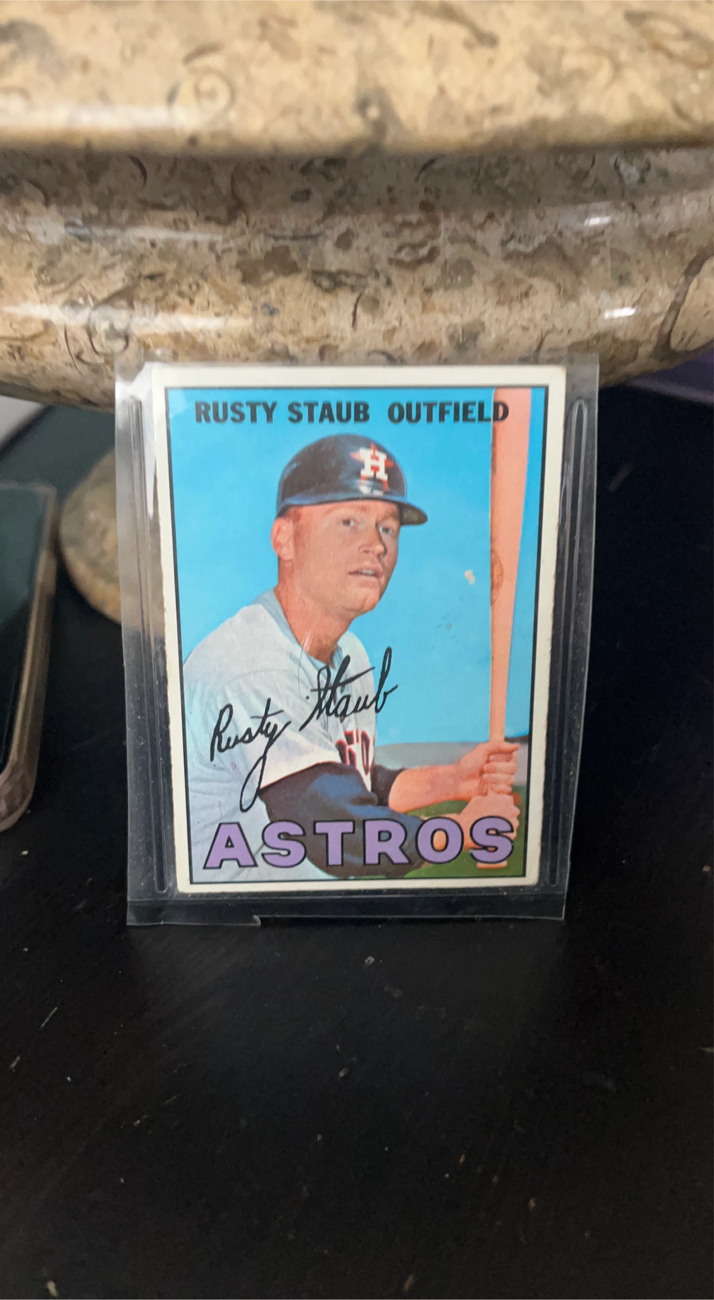 Rusty Staub Houston Astros Baseball Card
