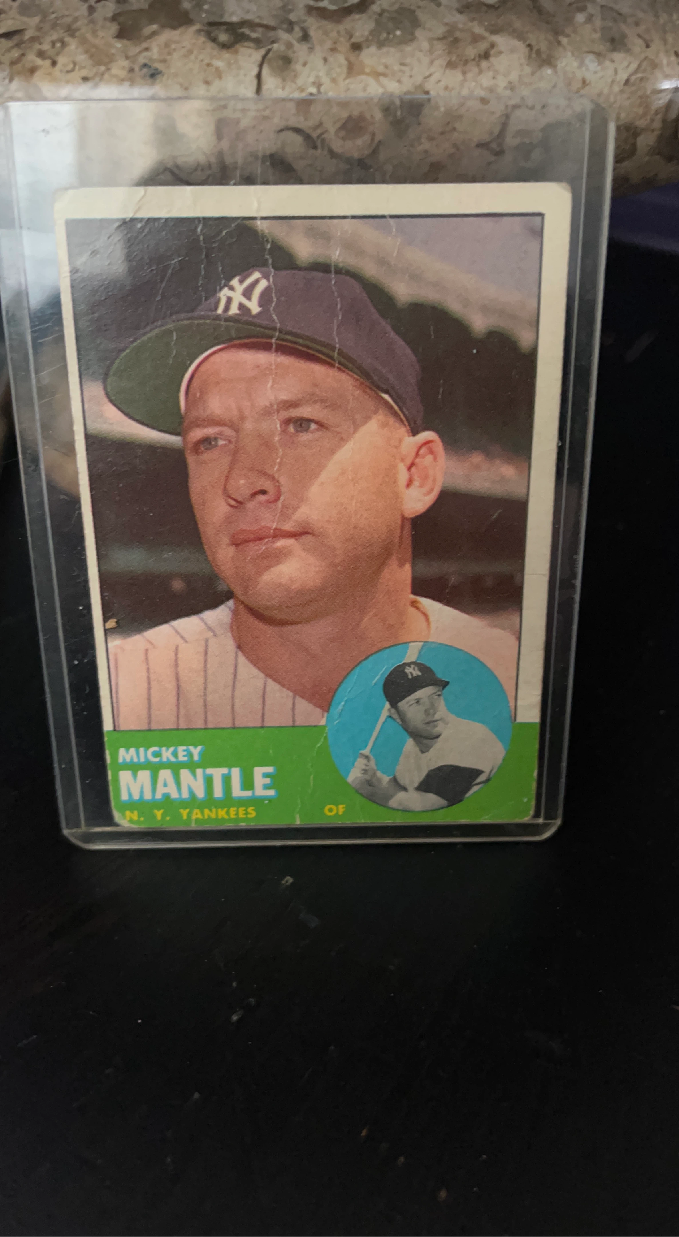 Mickey Mantle New York Yankees Baseball Card