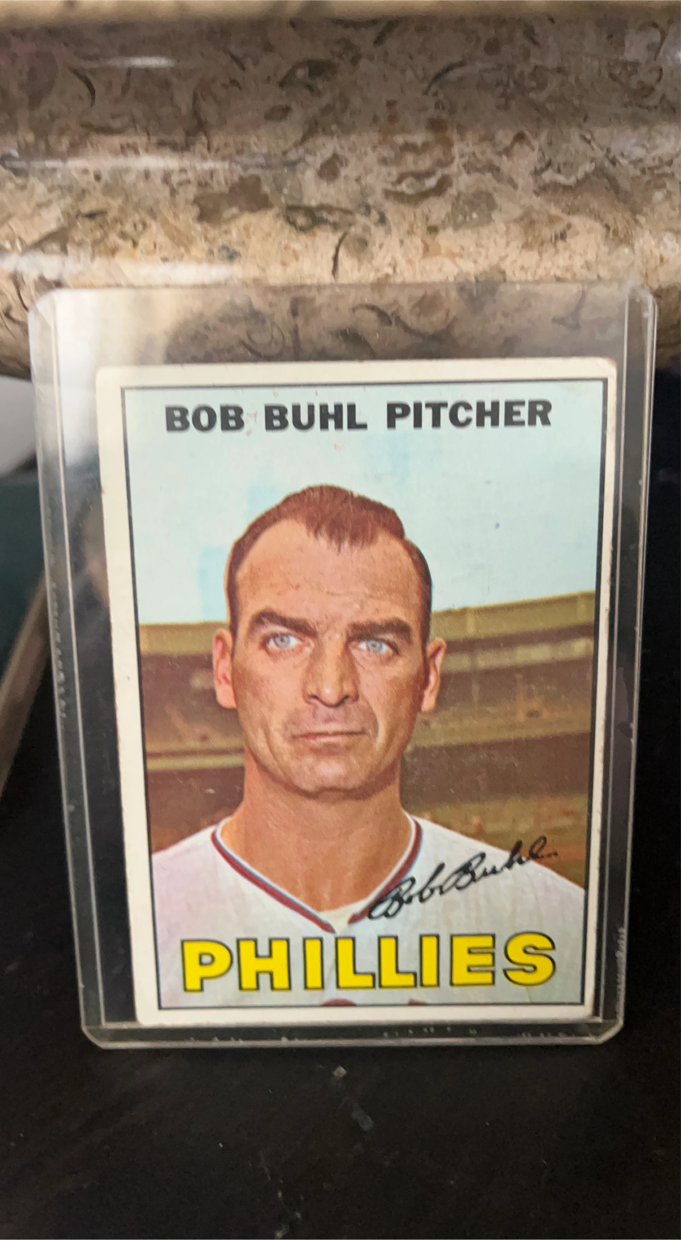Bob Buhl Pitcher Baseball Card