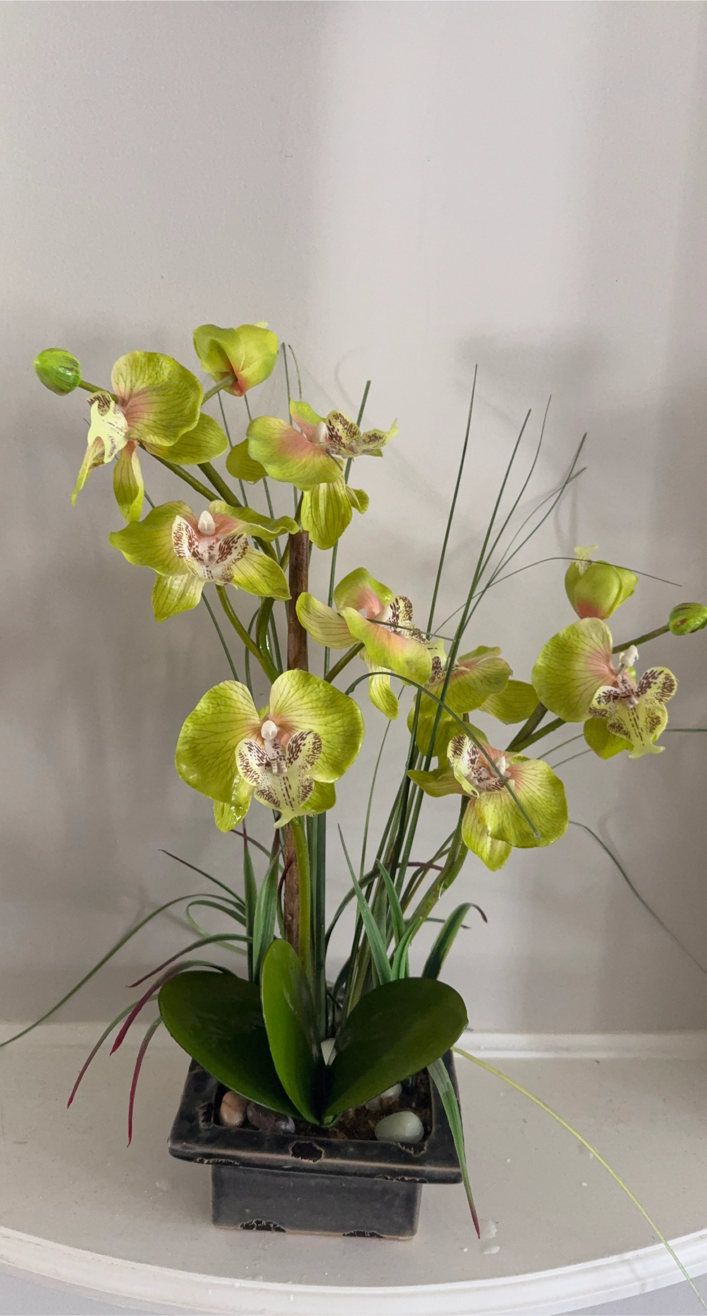 Artificial Orchid Arrangement