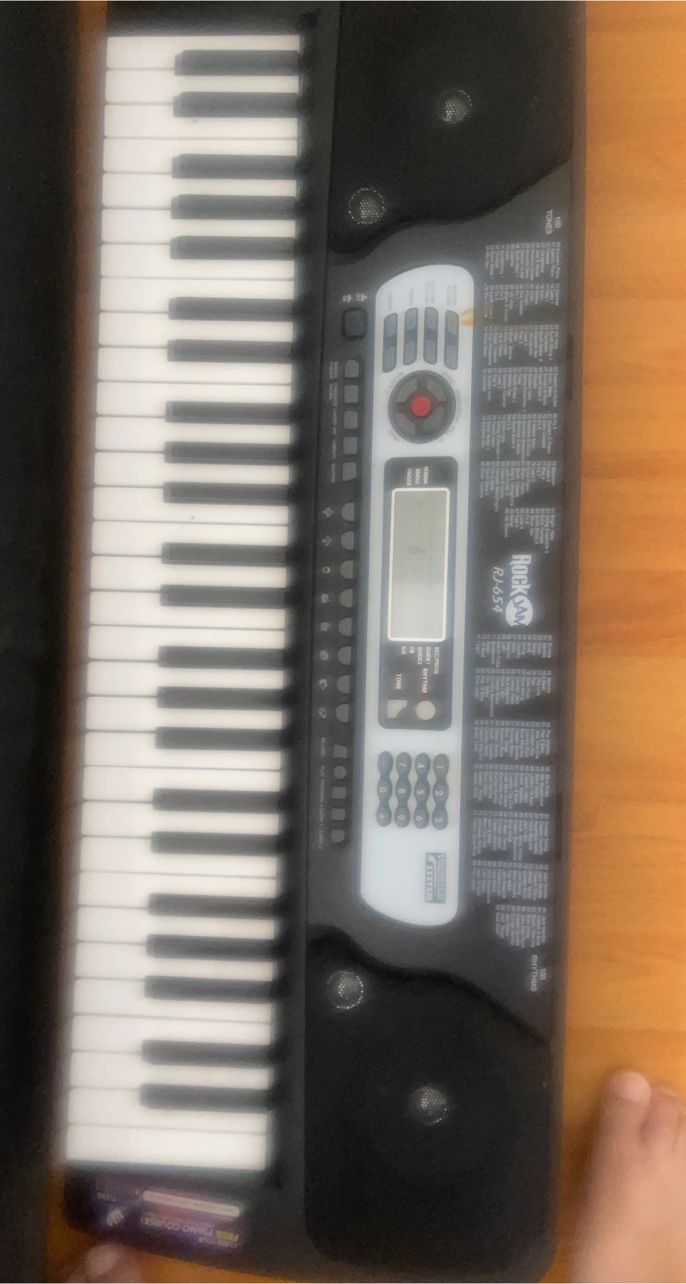 RockJam RJ-654 Portable Keyboard