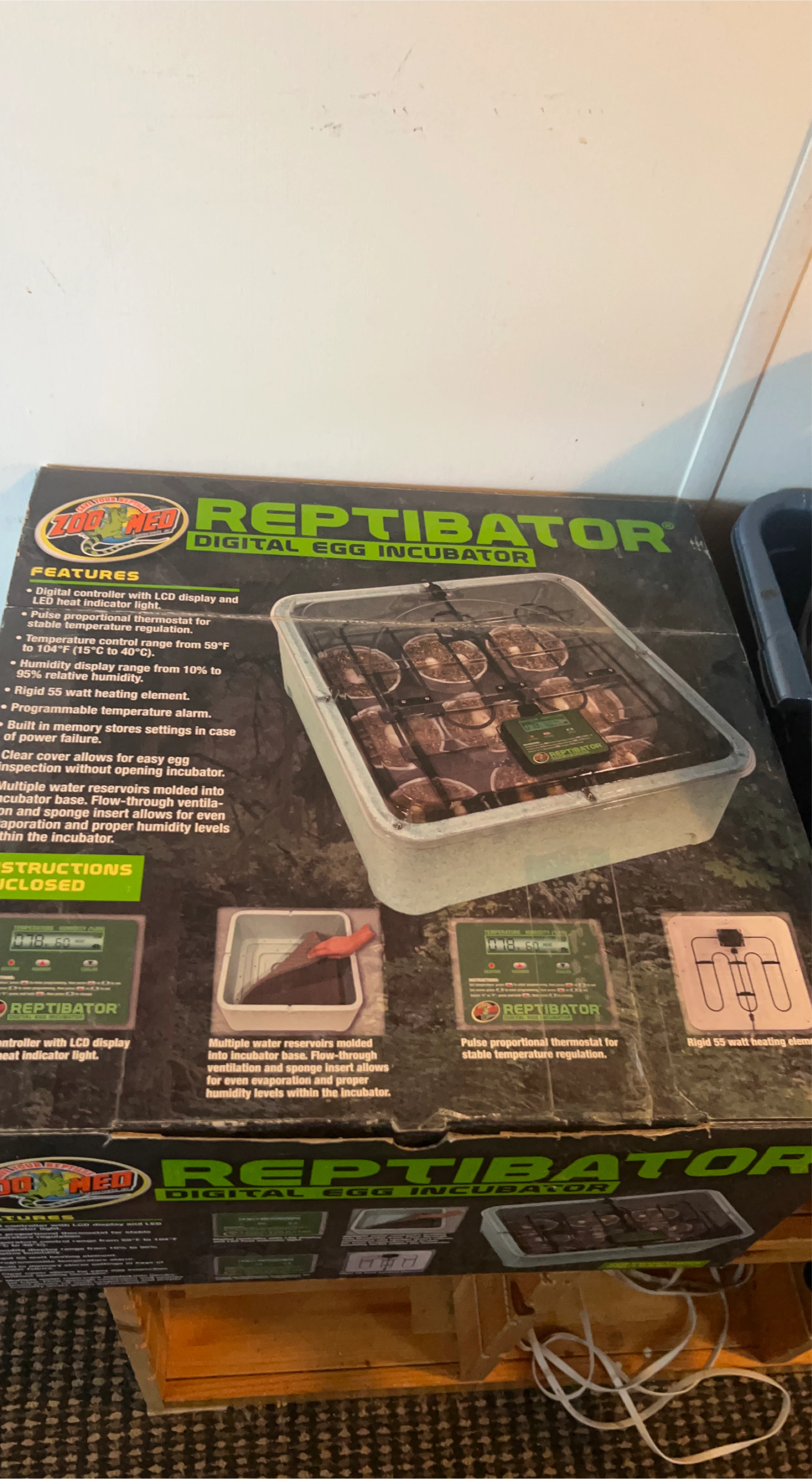 Zoo Med ReptiBator Digital Egg Incubator