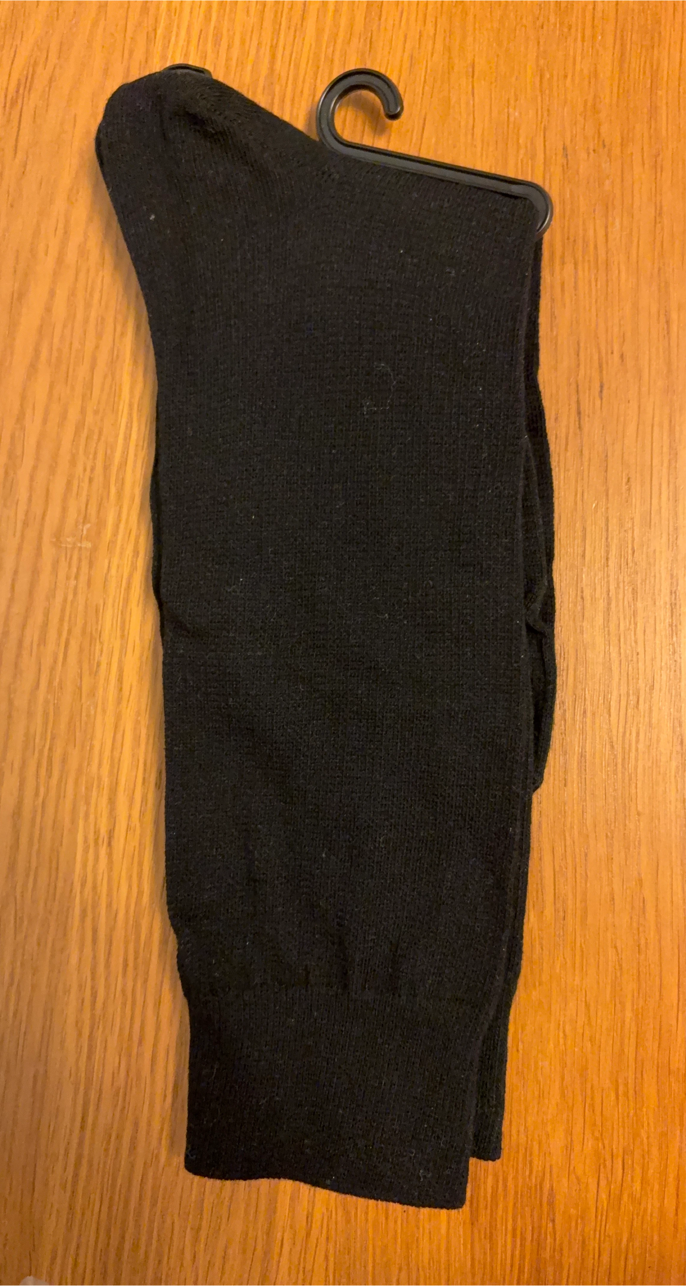 Black Crew Socks - fits men’s size 7-12
