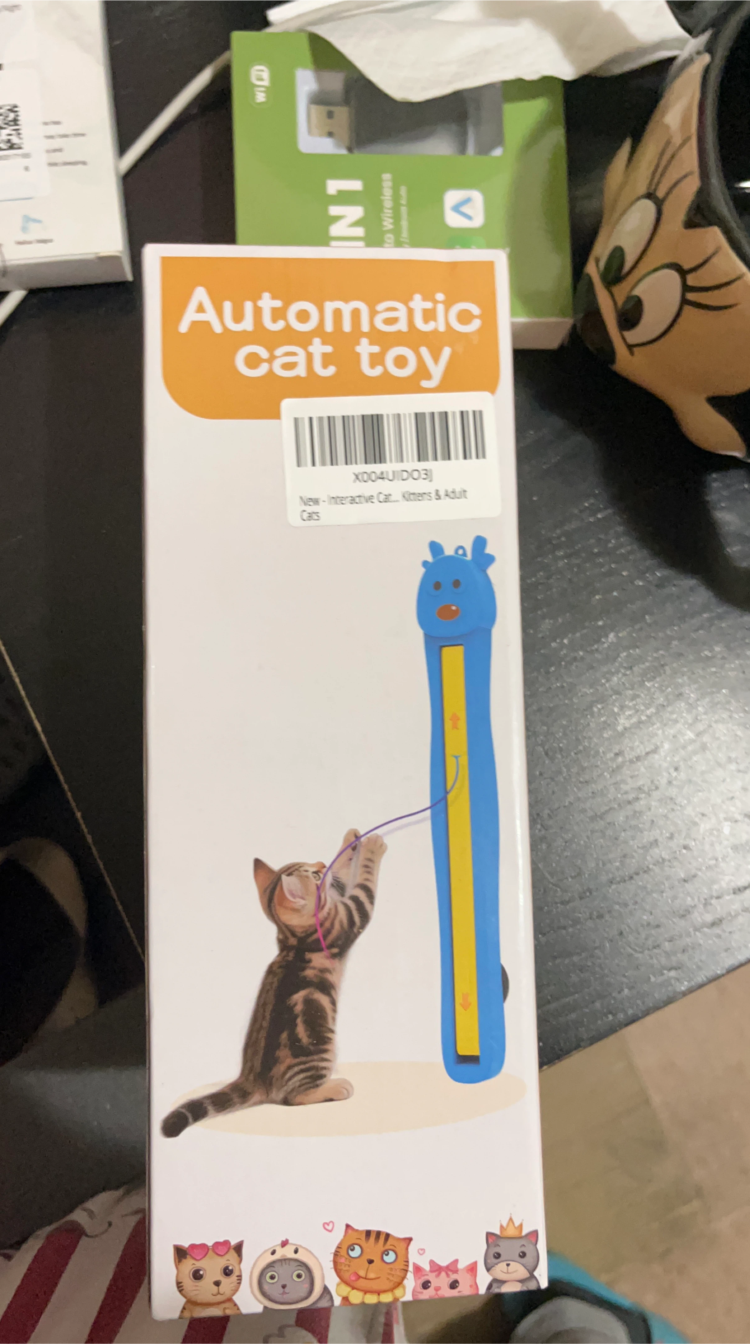 Automatic Cat Toy Interactive for Kittens & Adults