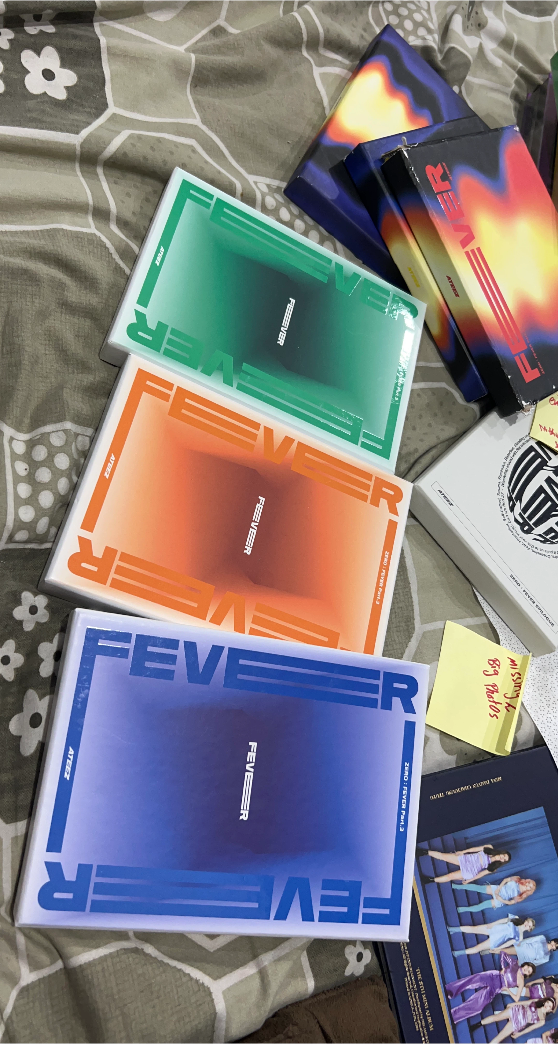 ATEEZ ZERO : FEVER EPILOGUE & Series CD Set