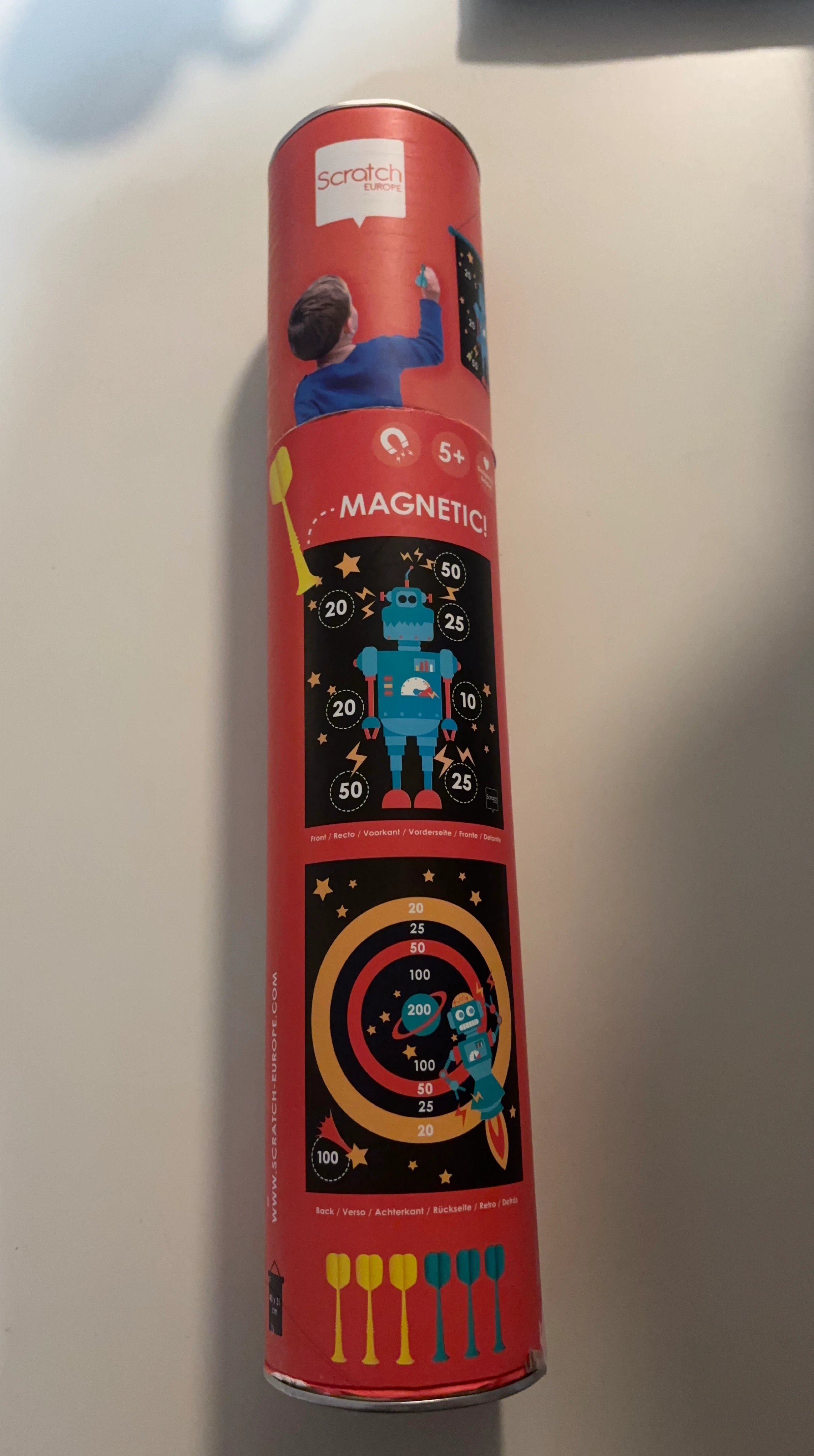 Scratch Europe Magnetic Dart Game