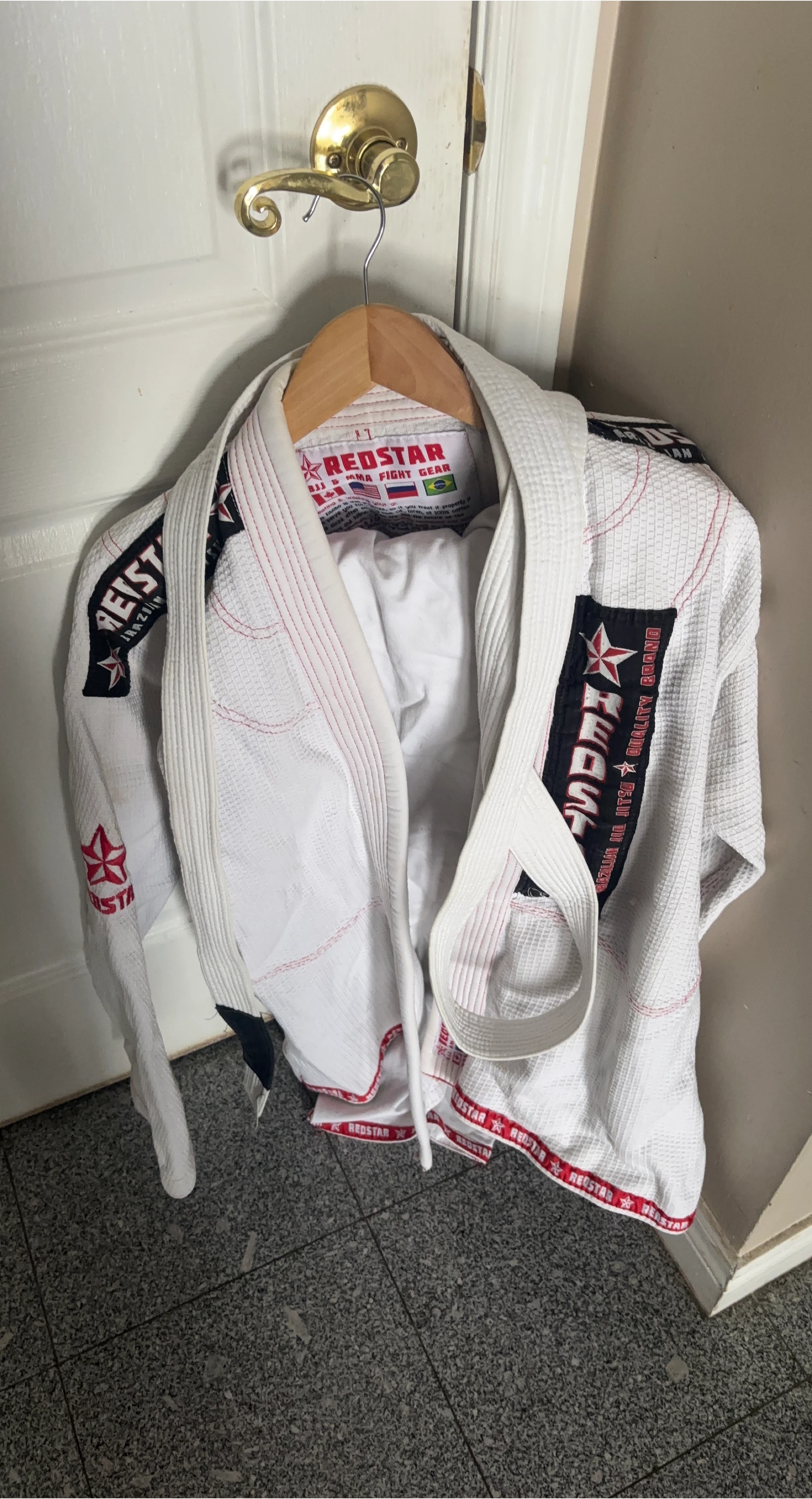 Redstar Brazilian Jiu Jitsu Gi and Belt