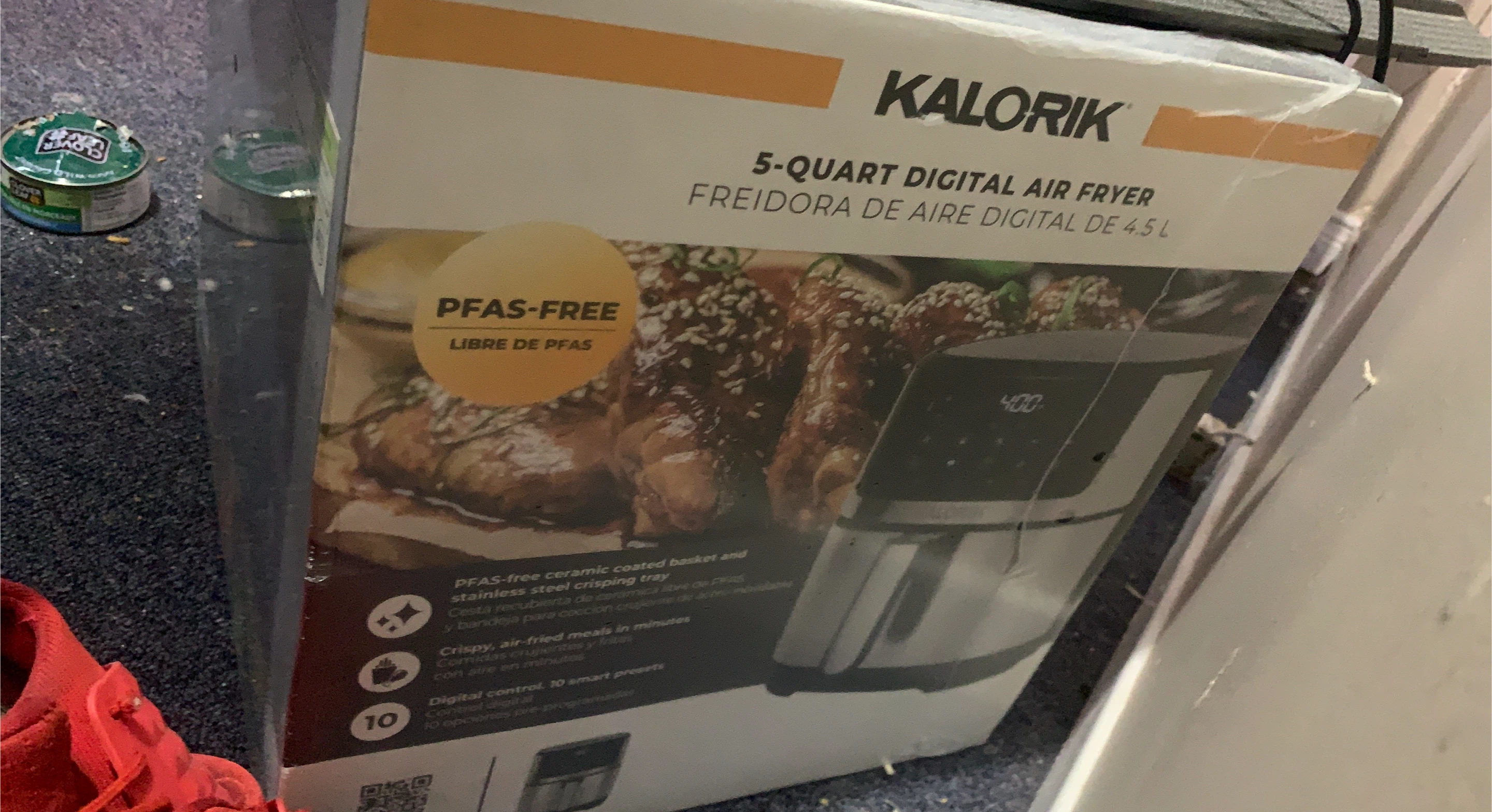 Kalorik 5-Quart Digital Air Fryer brand new
