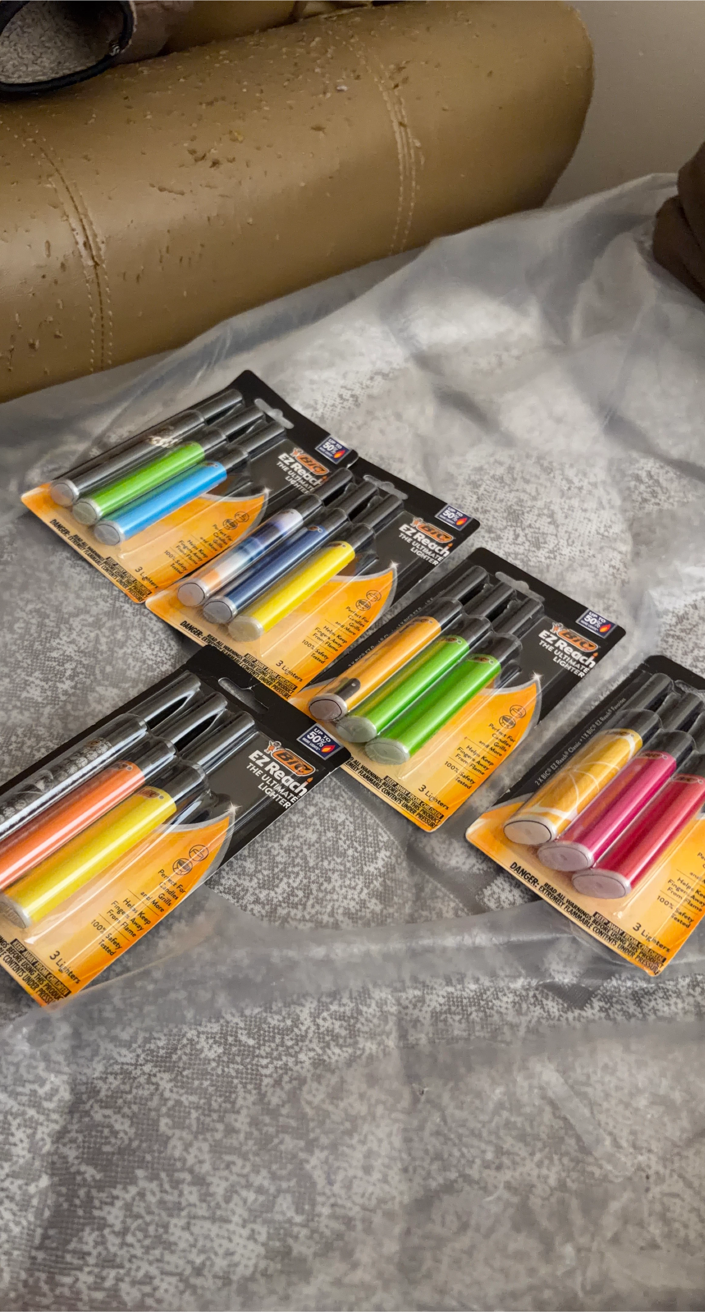 BIC EZ Reach Ultimate Lighters - Multi-Color