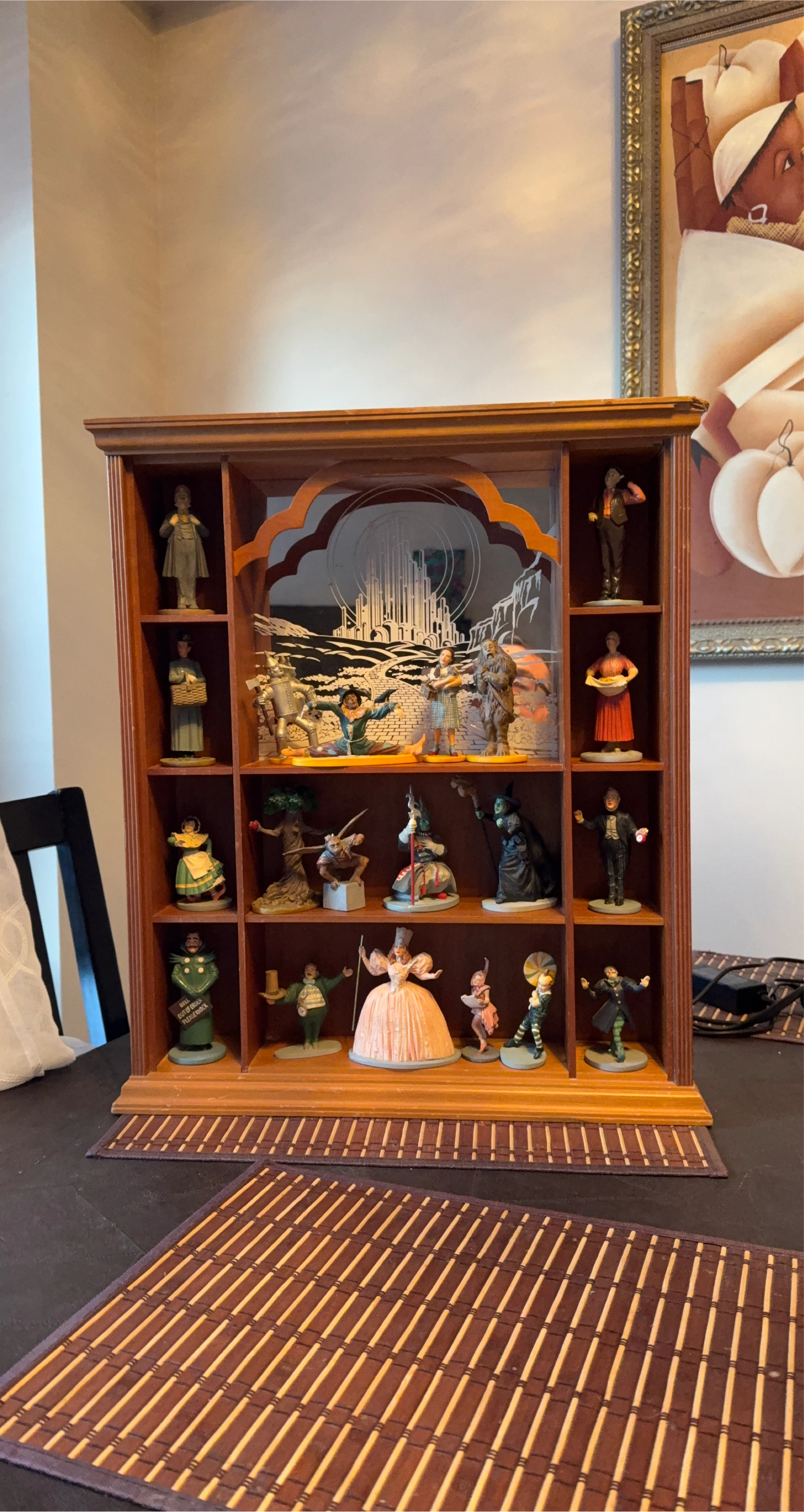 Wizard of Oz Miniature Figure Collection Display