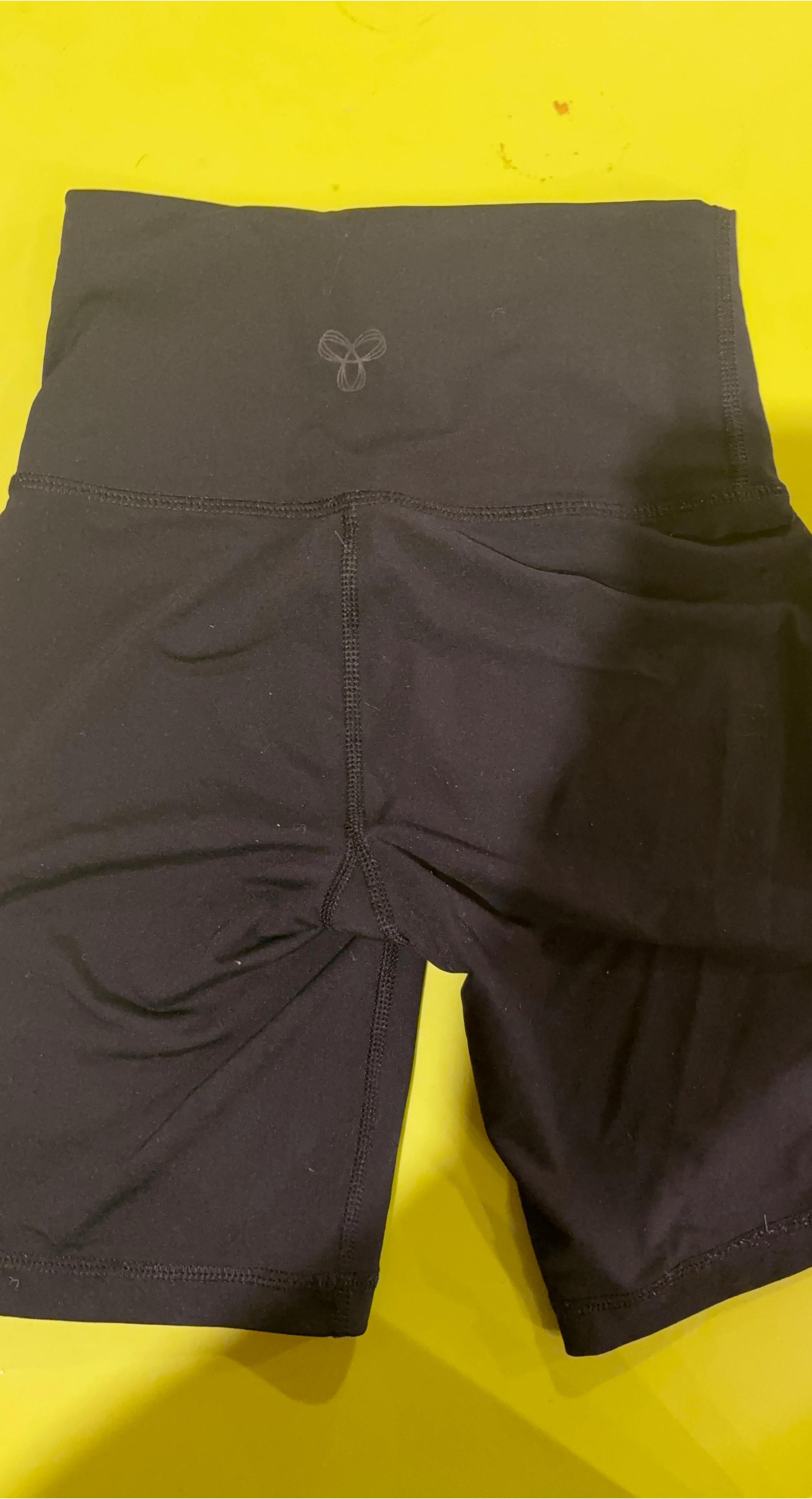Tna Black High-Waisted Biker Shorts