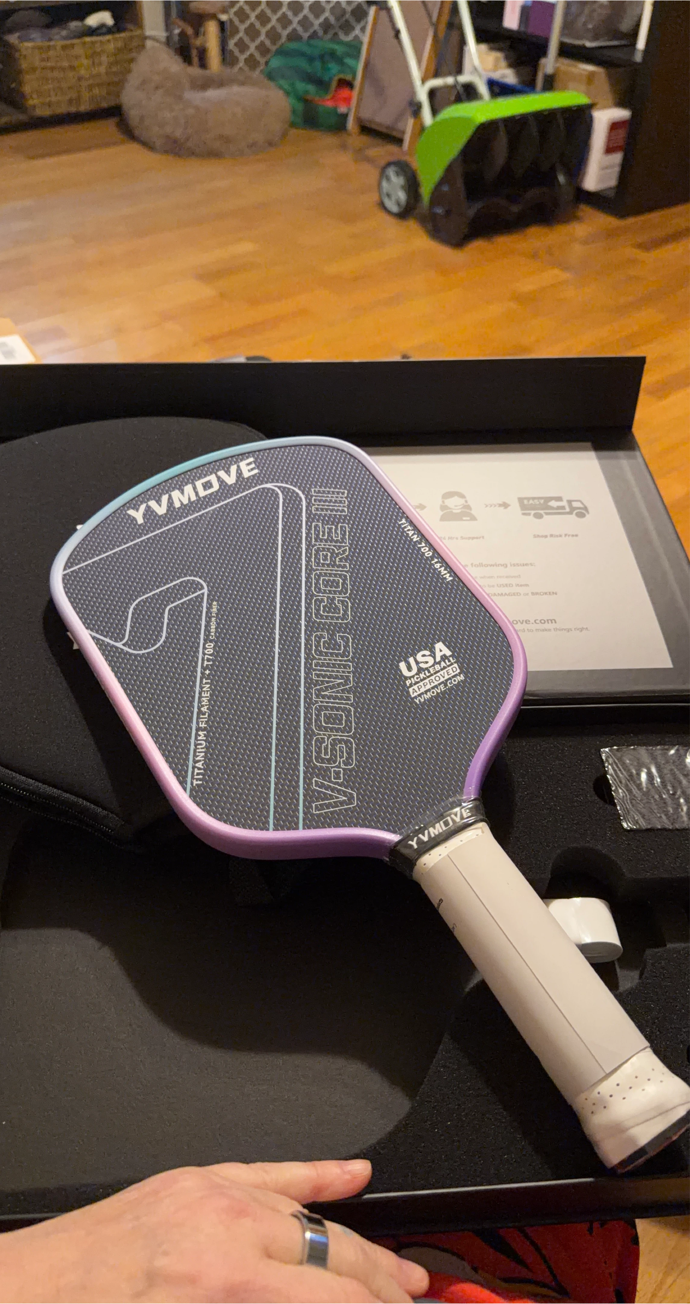 YVMOVE V-SONIC CORE III Pickleball Paddle