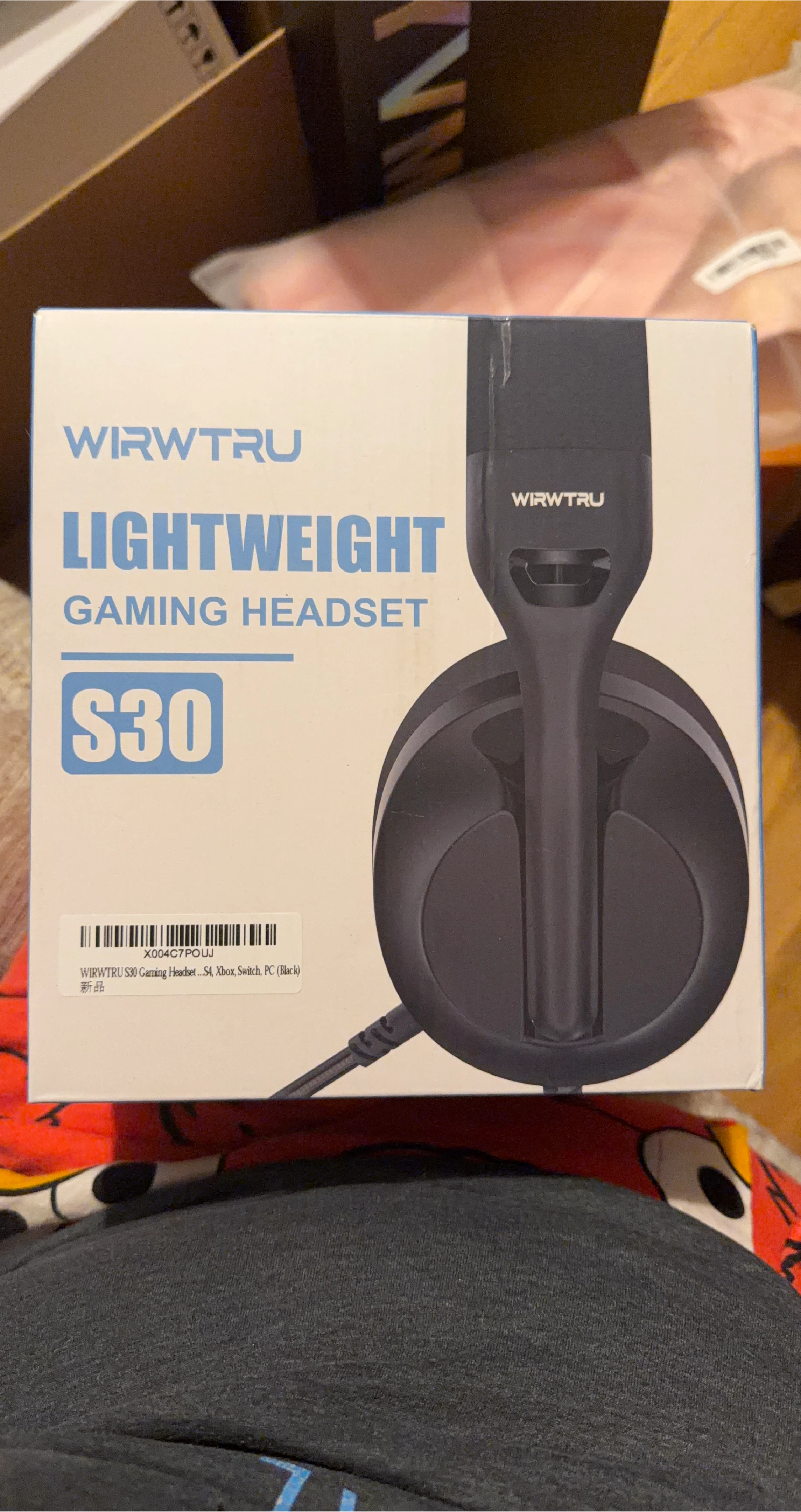 S30 Lightweight Gaming Headset - Black