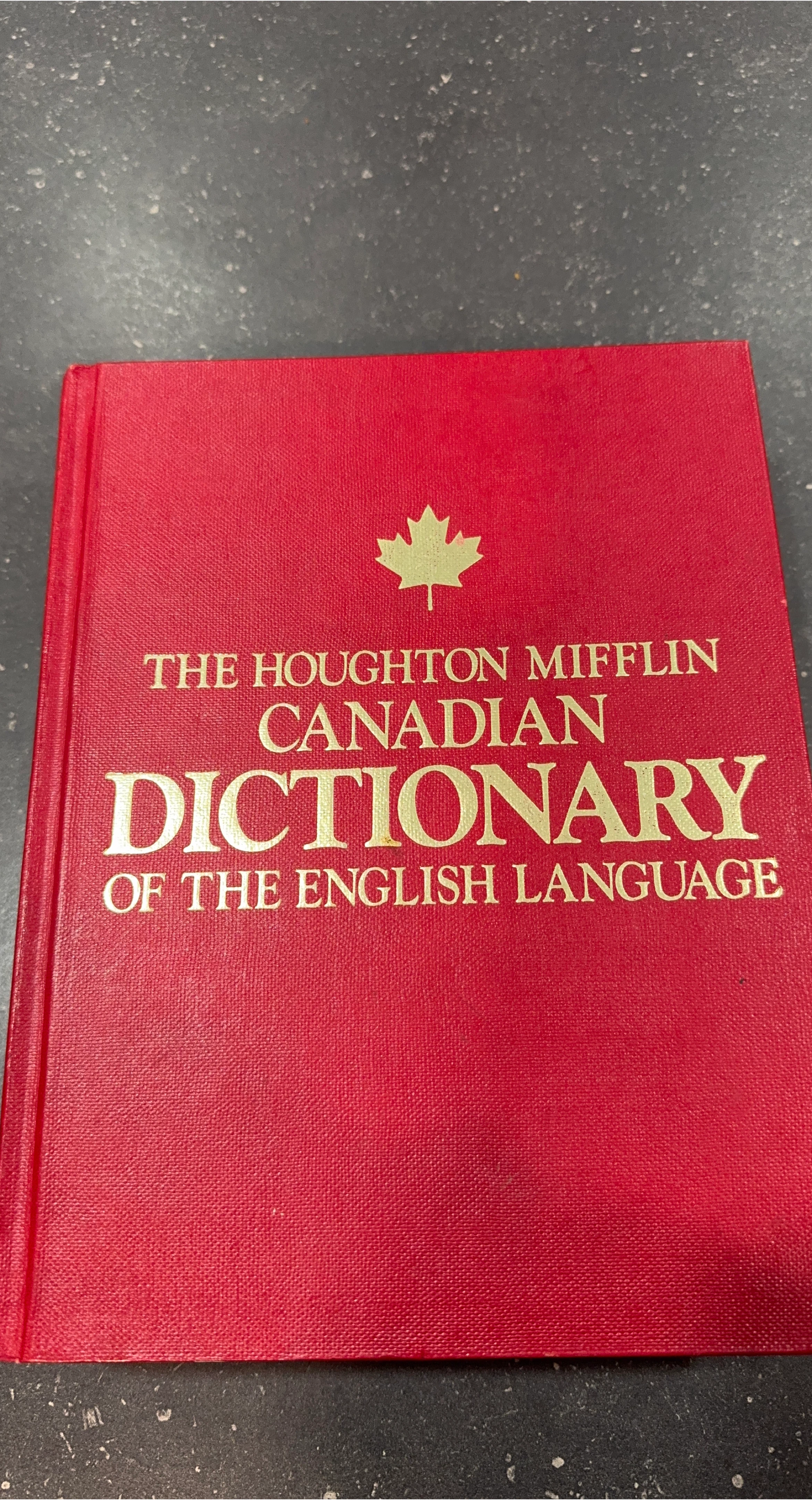 The Houghton Mifflin Canadian Dictionary of the English Language