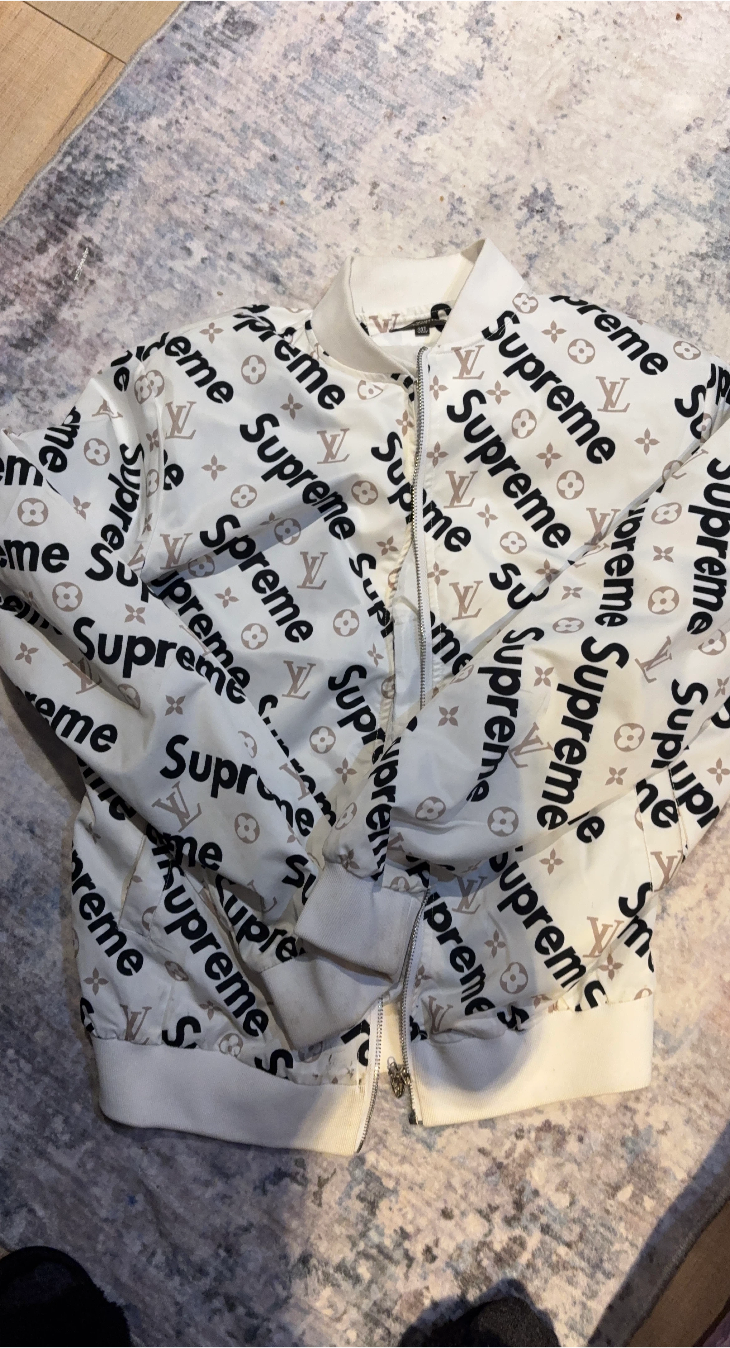 Supreme x Louis Vuitton Bomber Jacket 3XL