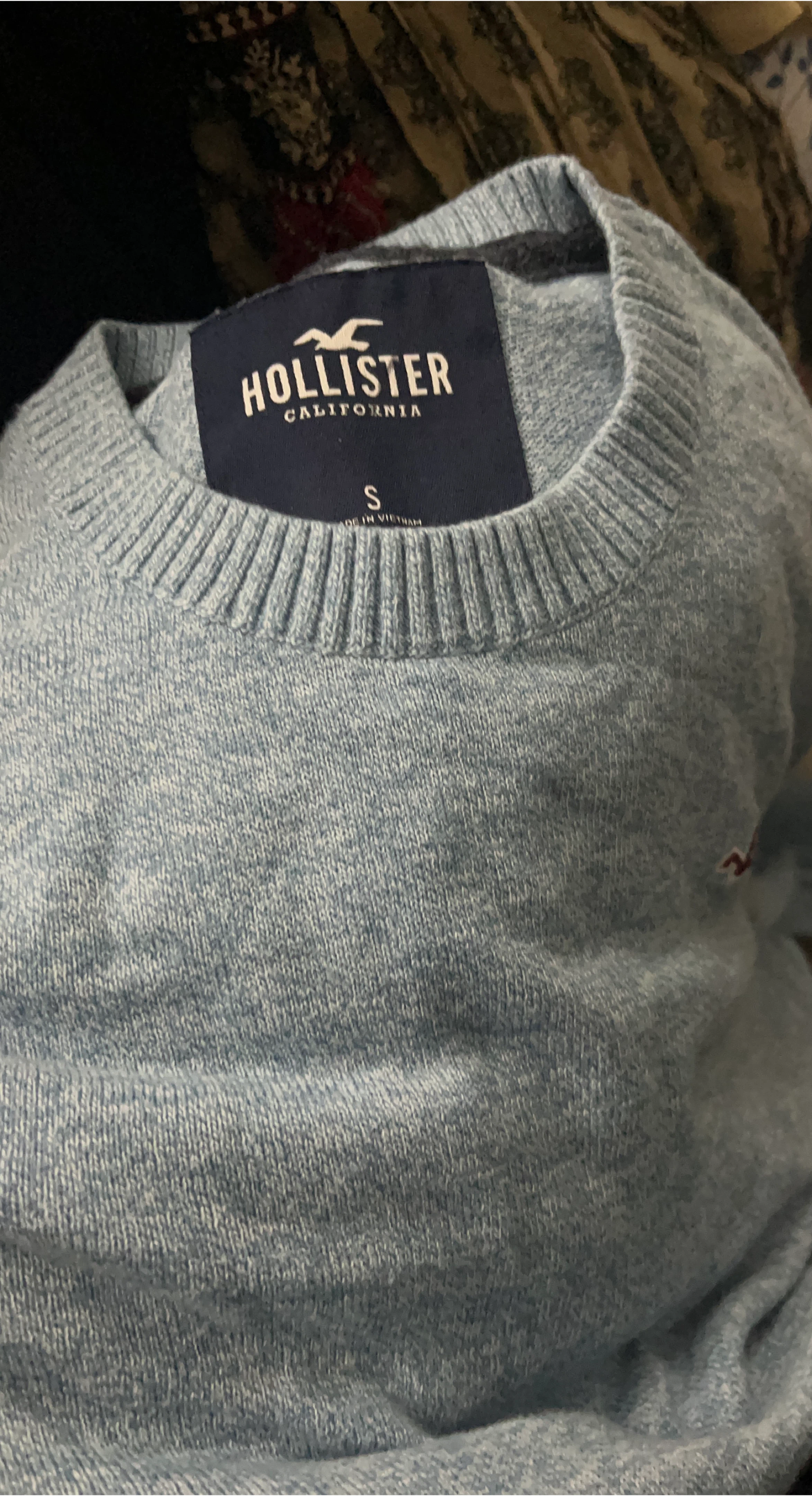 Hollister California Blue Sweater