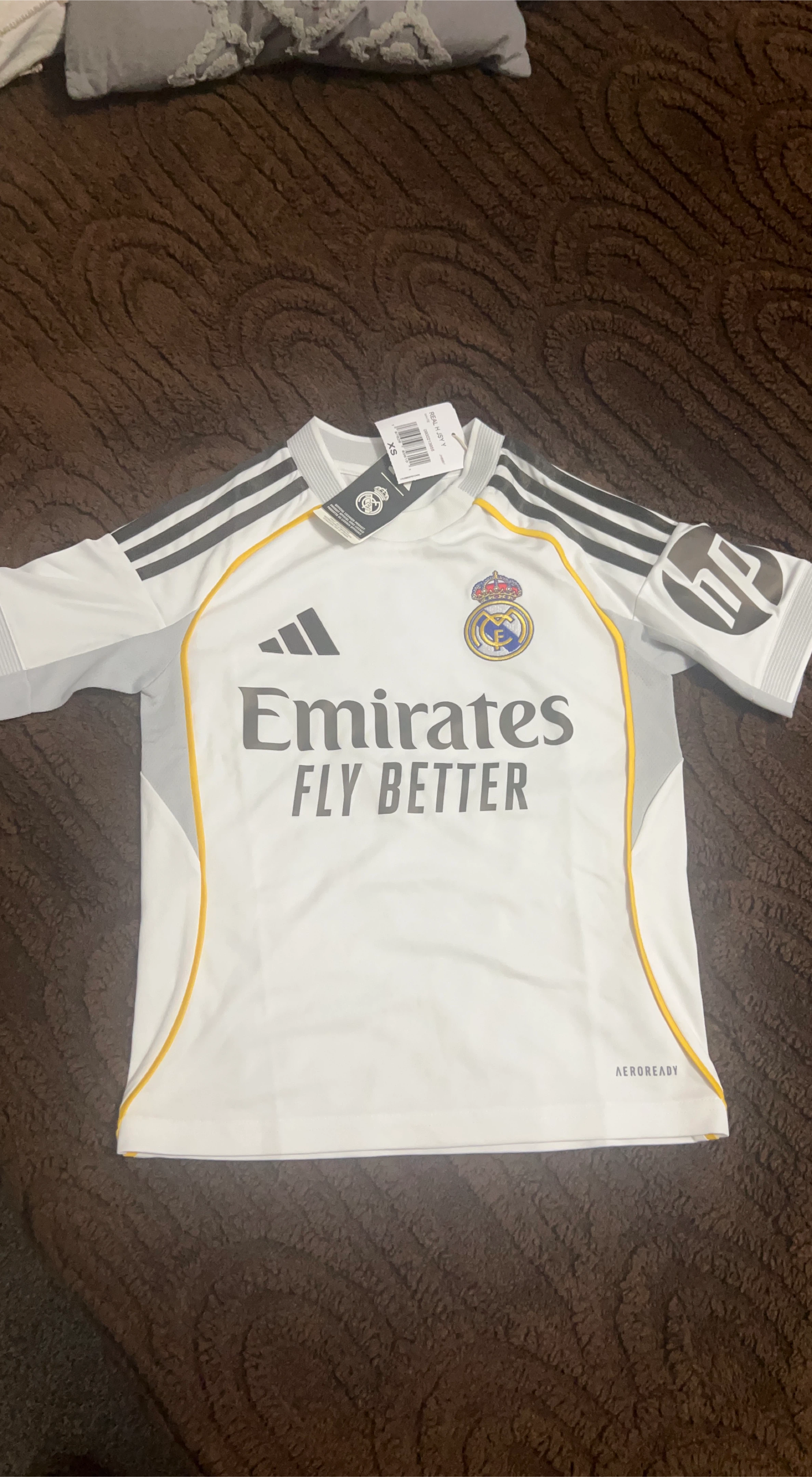 Adidas Real Madrid AEROREADY Soccer Jersey - XS