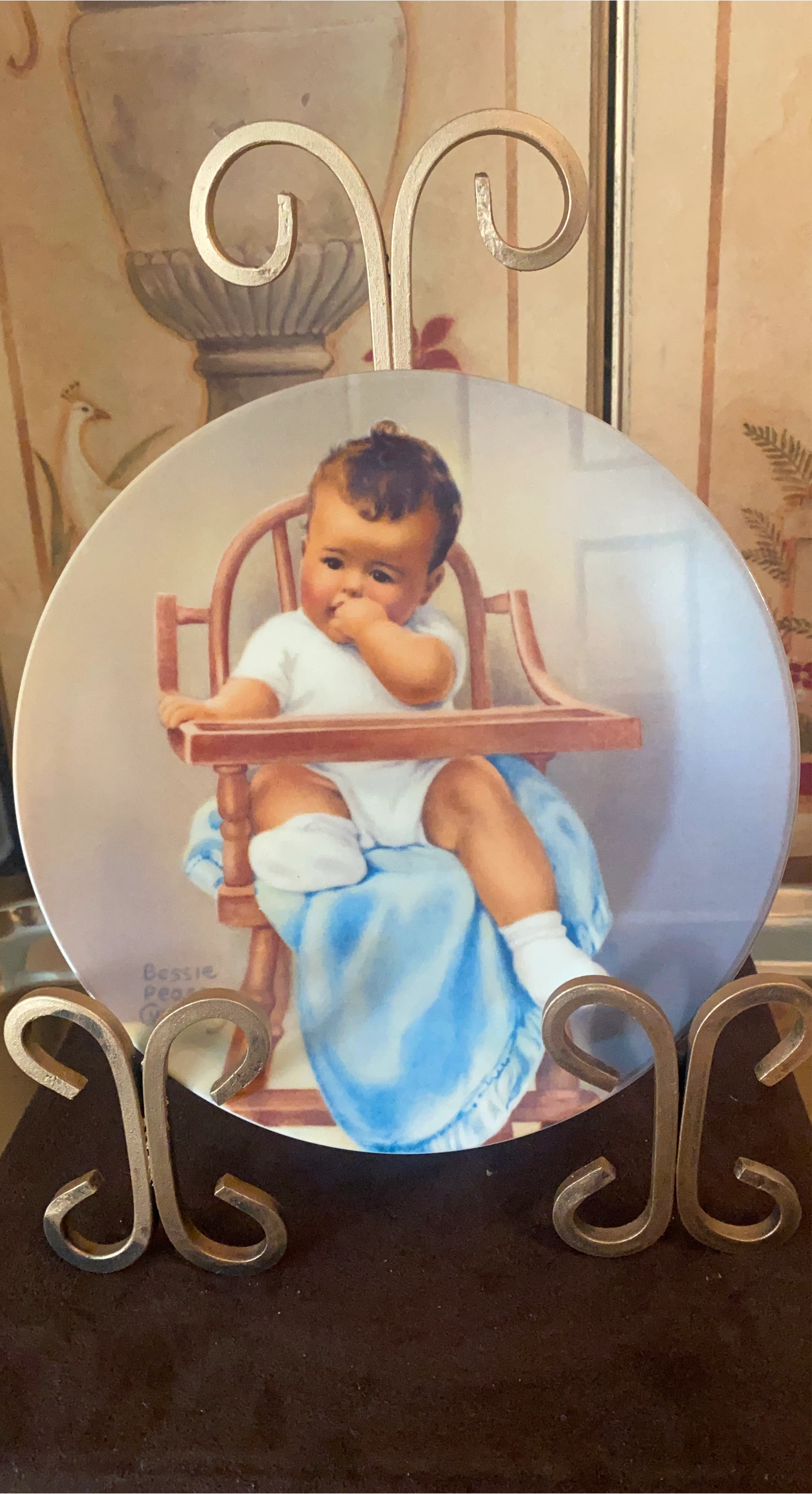 "His Majesty  Plate by Bessie Pease Gutmann