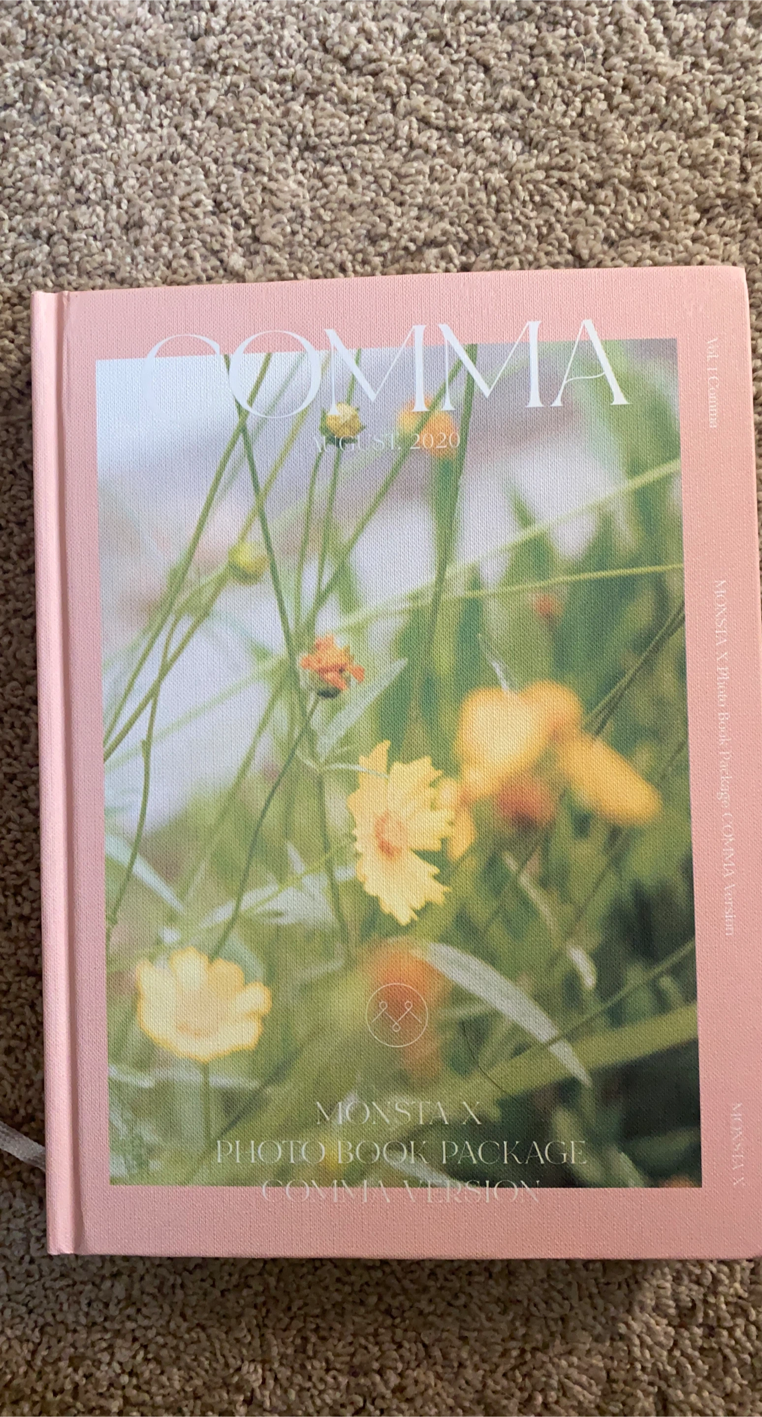 MONSTA X COMMA Photo Book Package August 2020