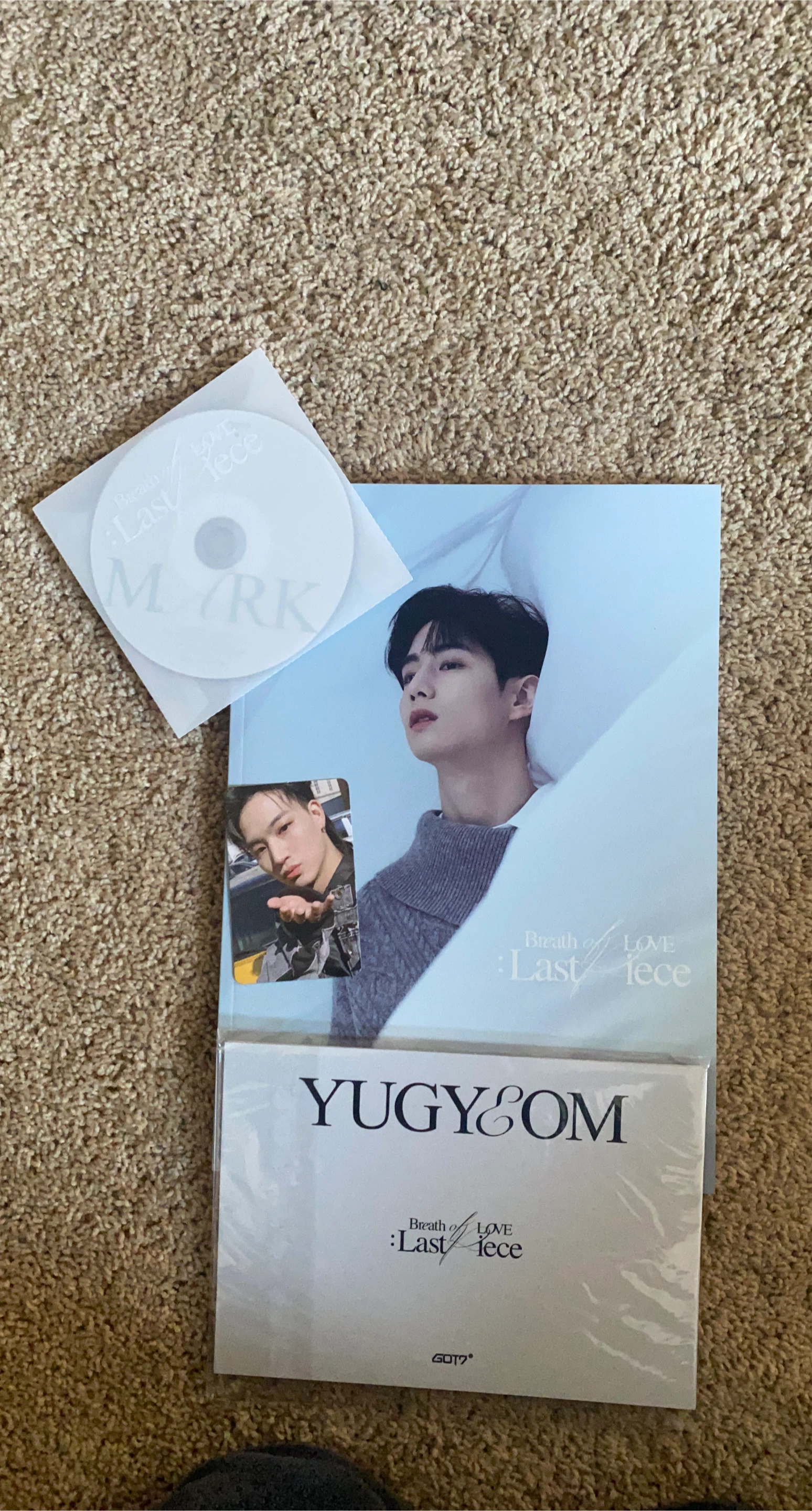 GOT7 "Breath of Love : Last Piece" Album with JB Photocard - photo 2