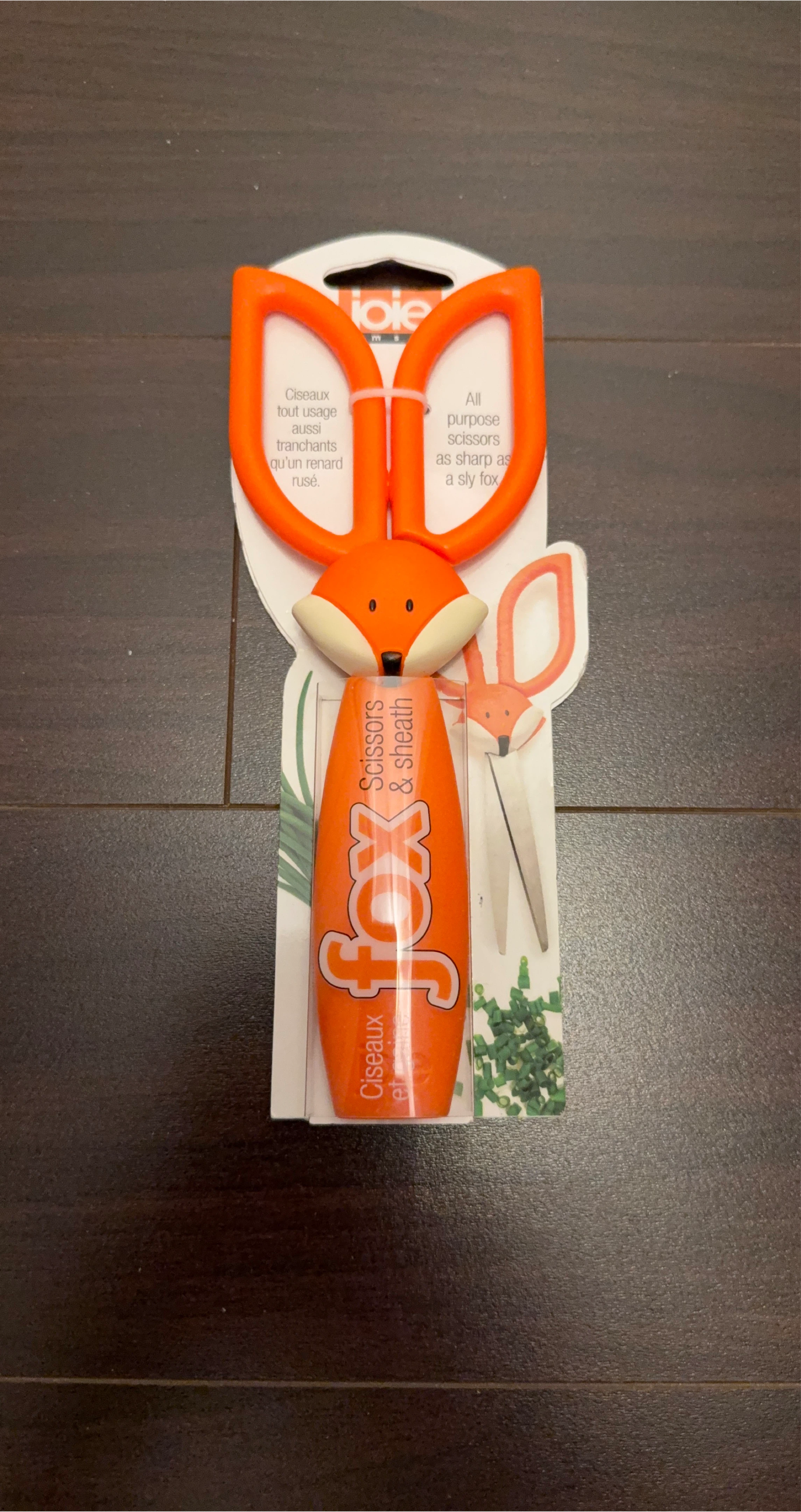 Joie Fox All Purpose Scissors with Sheath
