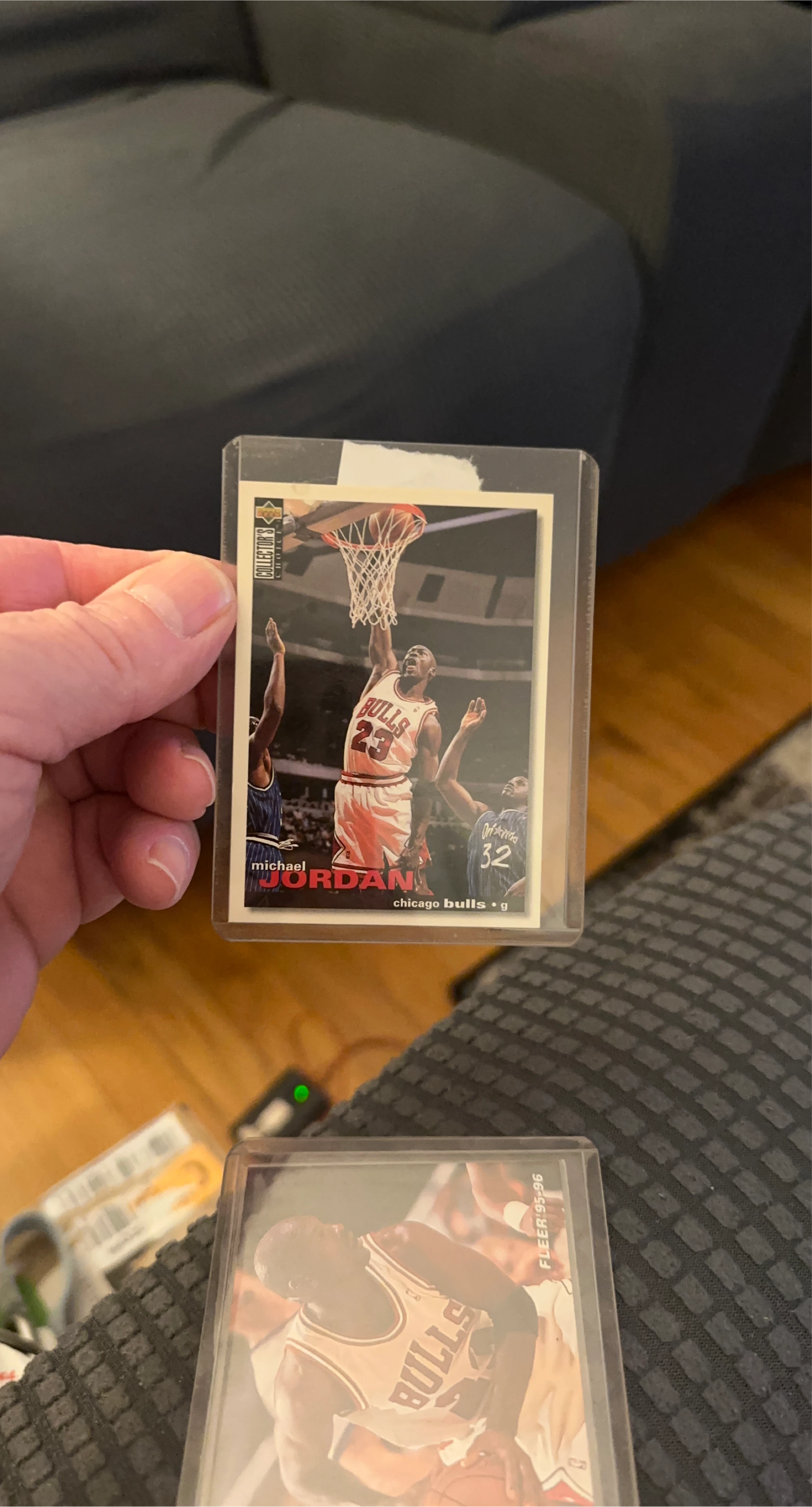 1995-96 Fleer Michael Jordan Chicago Bulls Basketball Card