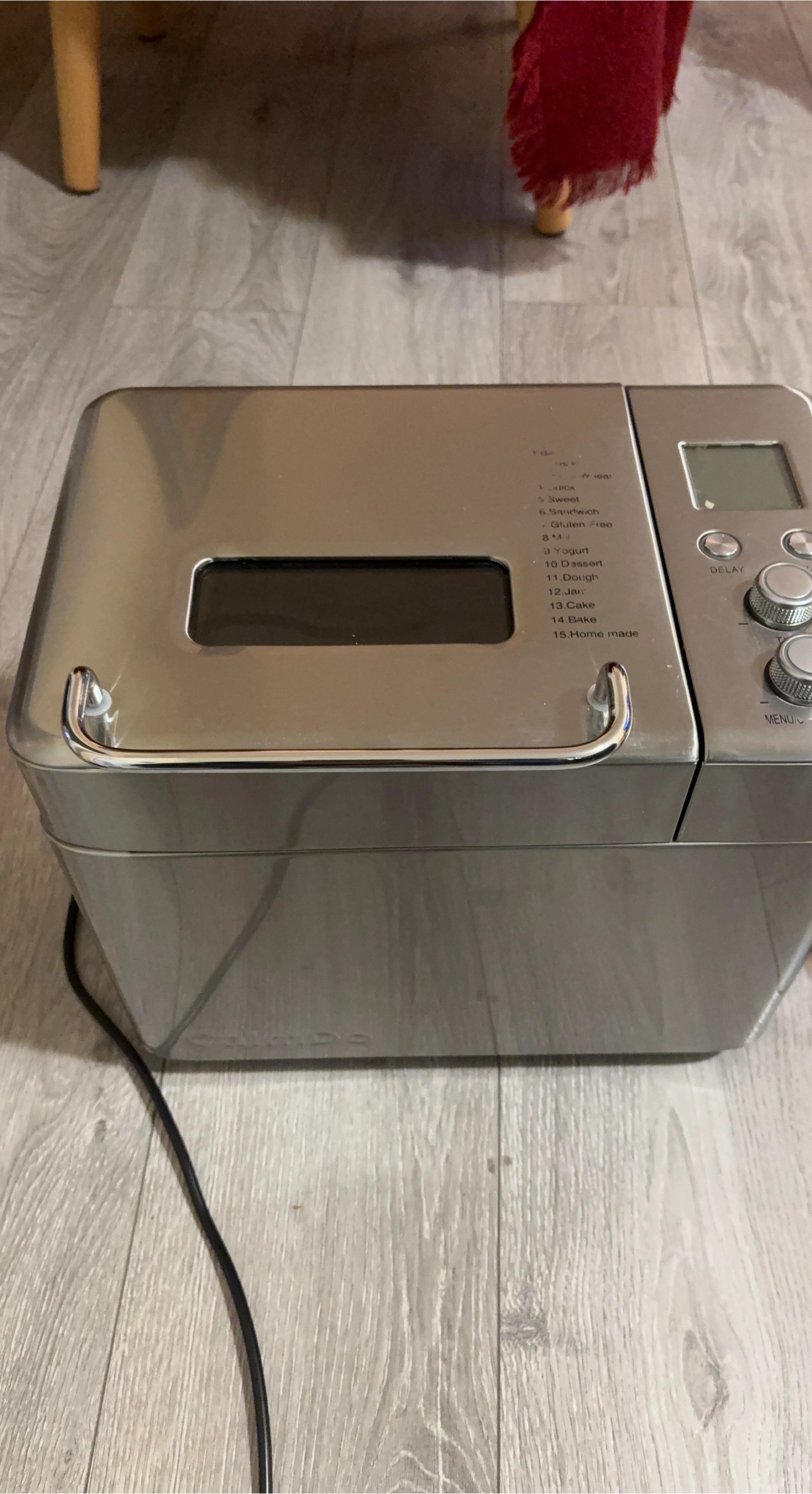 CalmDo Stainless Steel Bread Maker
