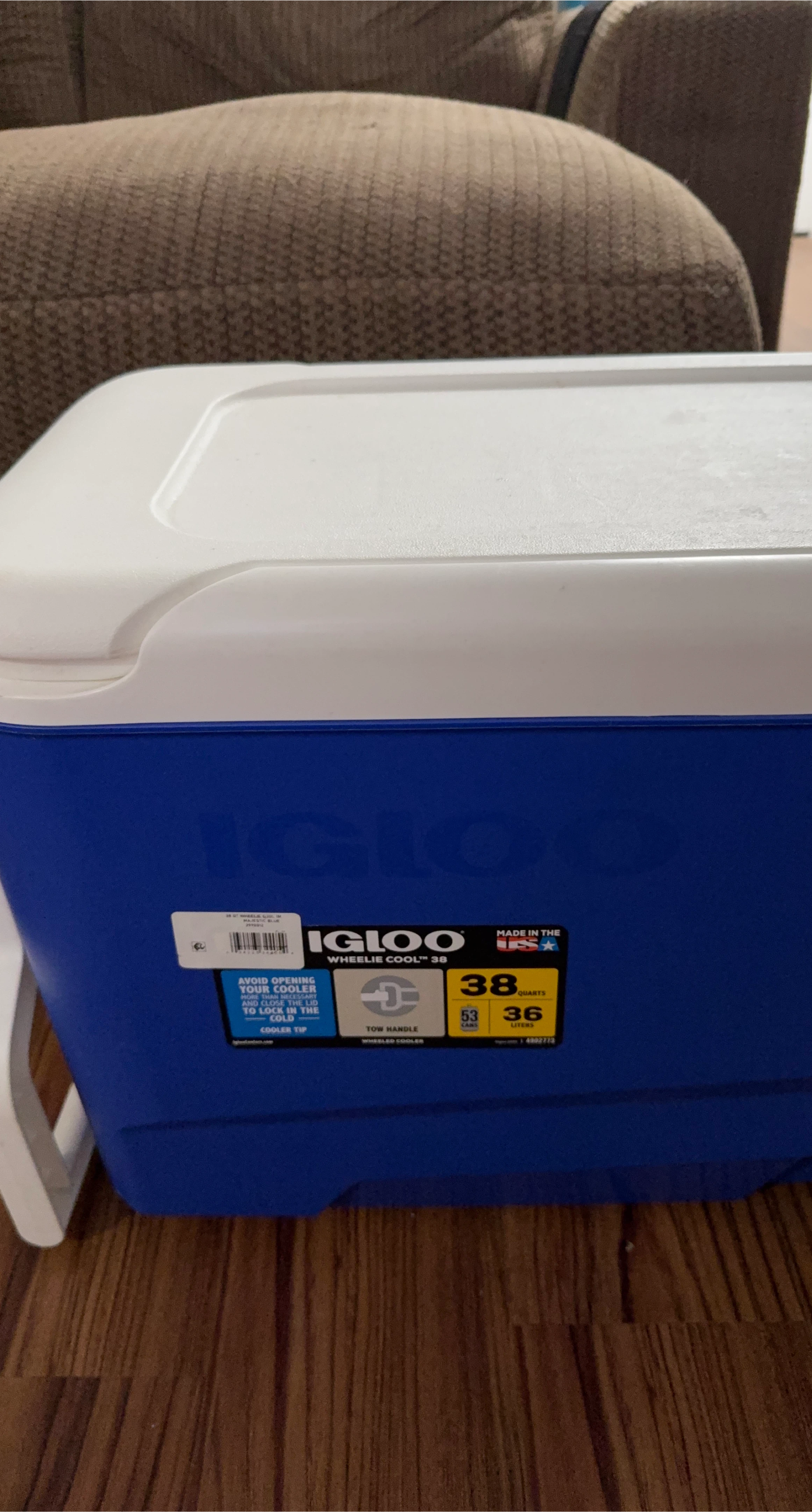 Igloo Wheelie Cool 38 Quart Cooler