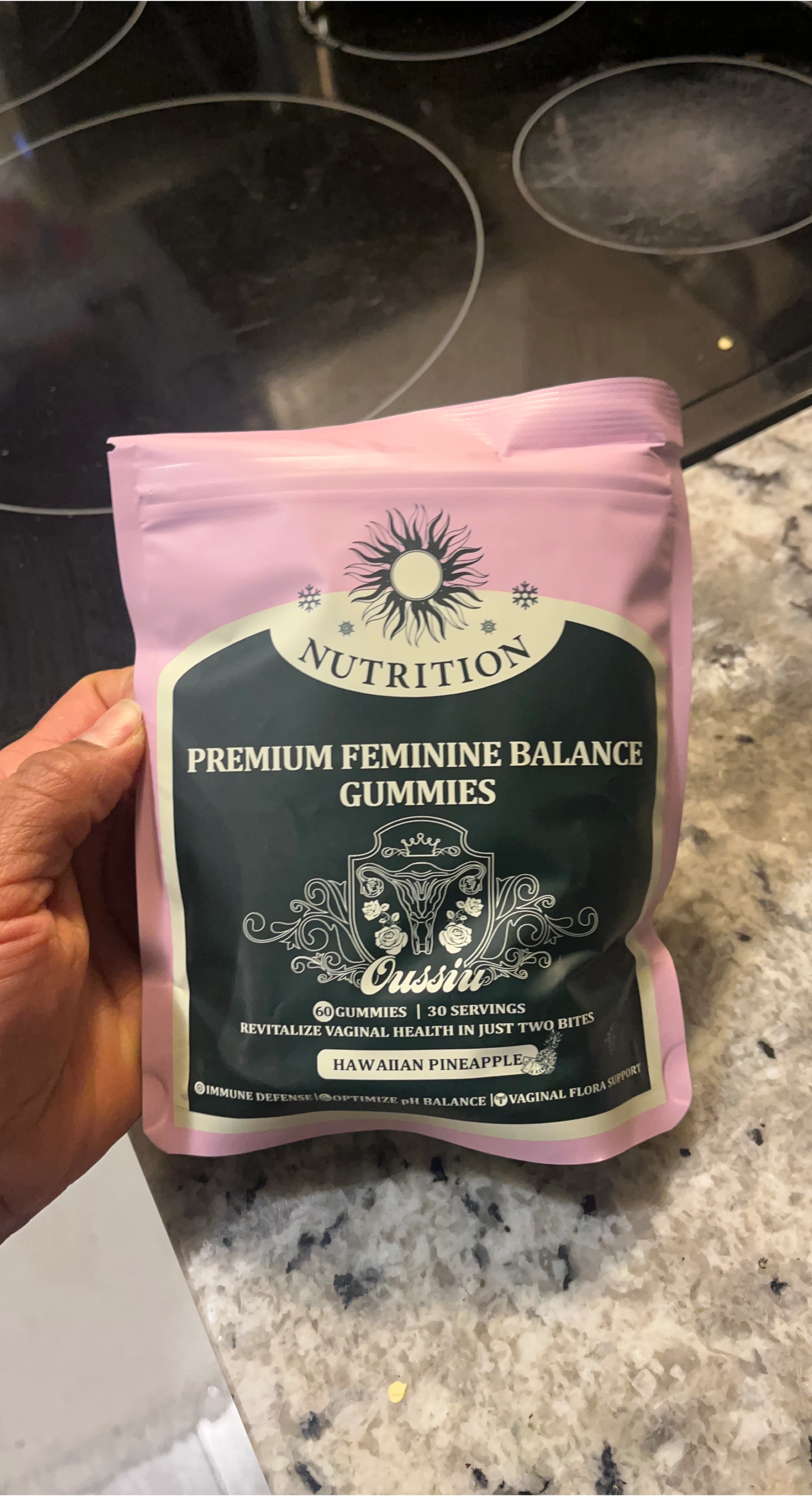 Nutrition Premium Feminine Balance Gummies - Hawaiian Pineapple