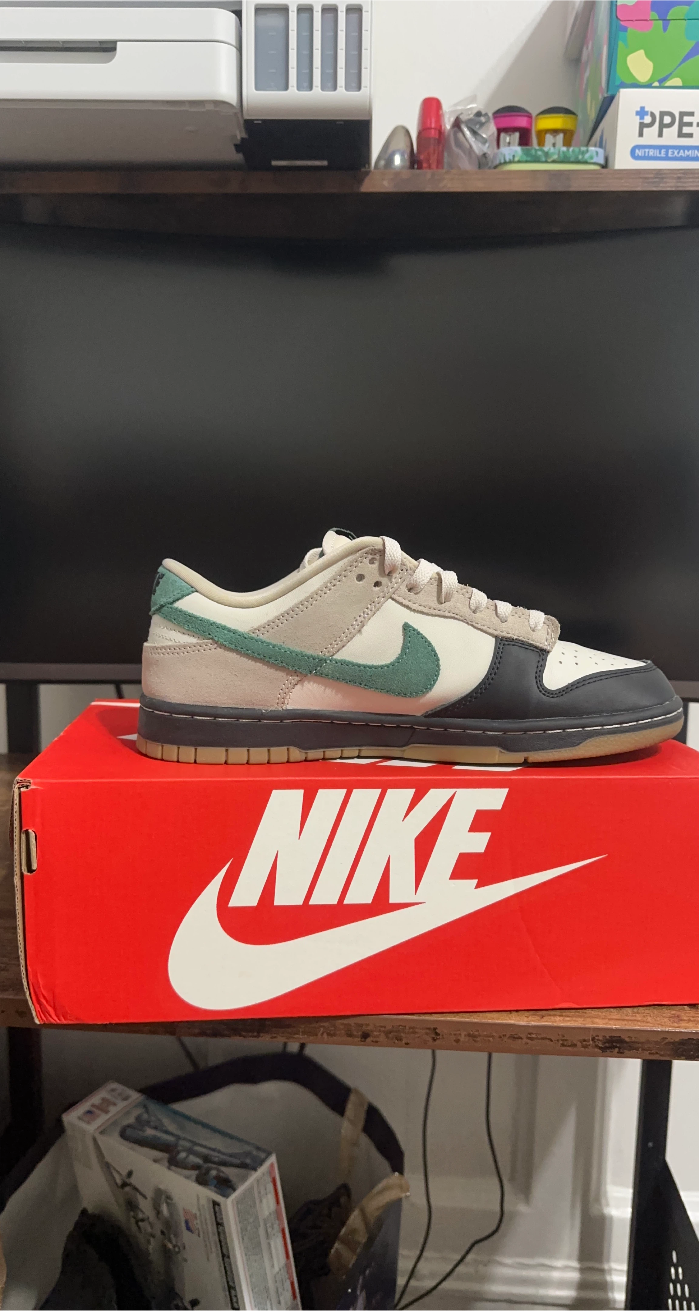 Nike Dunk Low "Green Curry" Sneakers