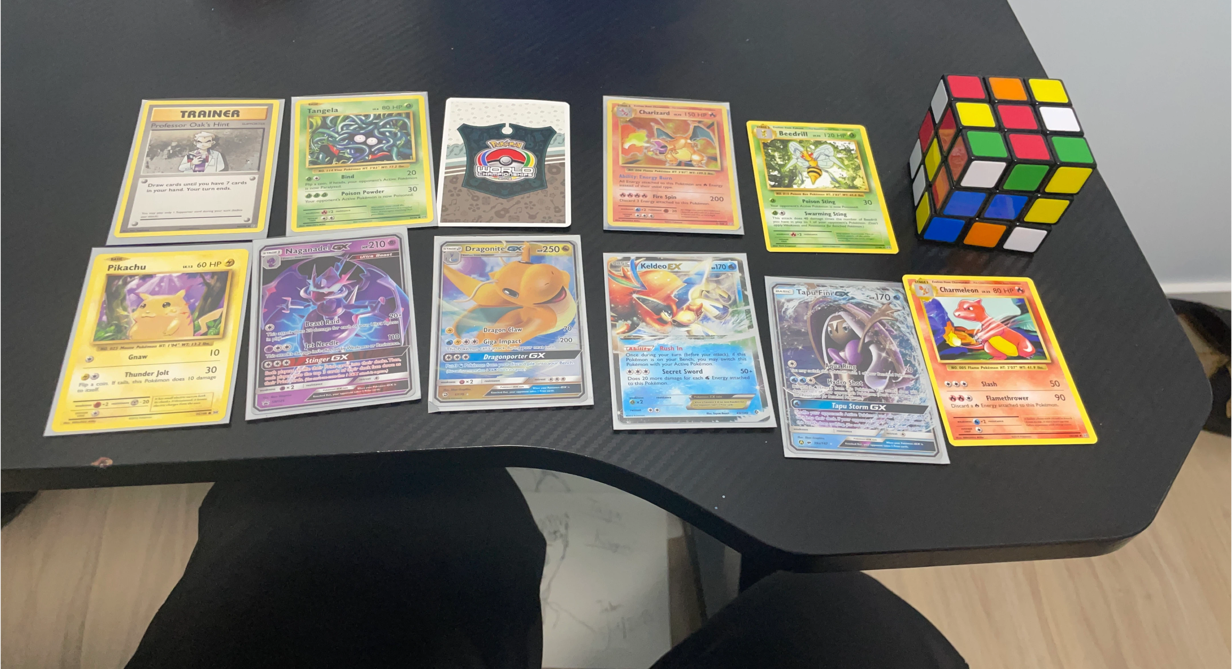 Collection of Pokémon Trading Cards
