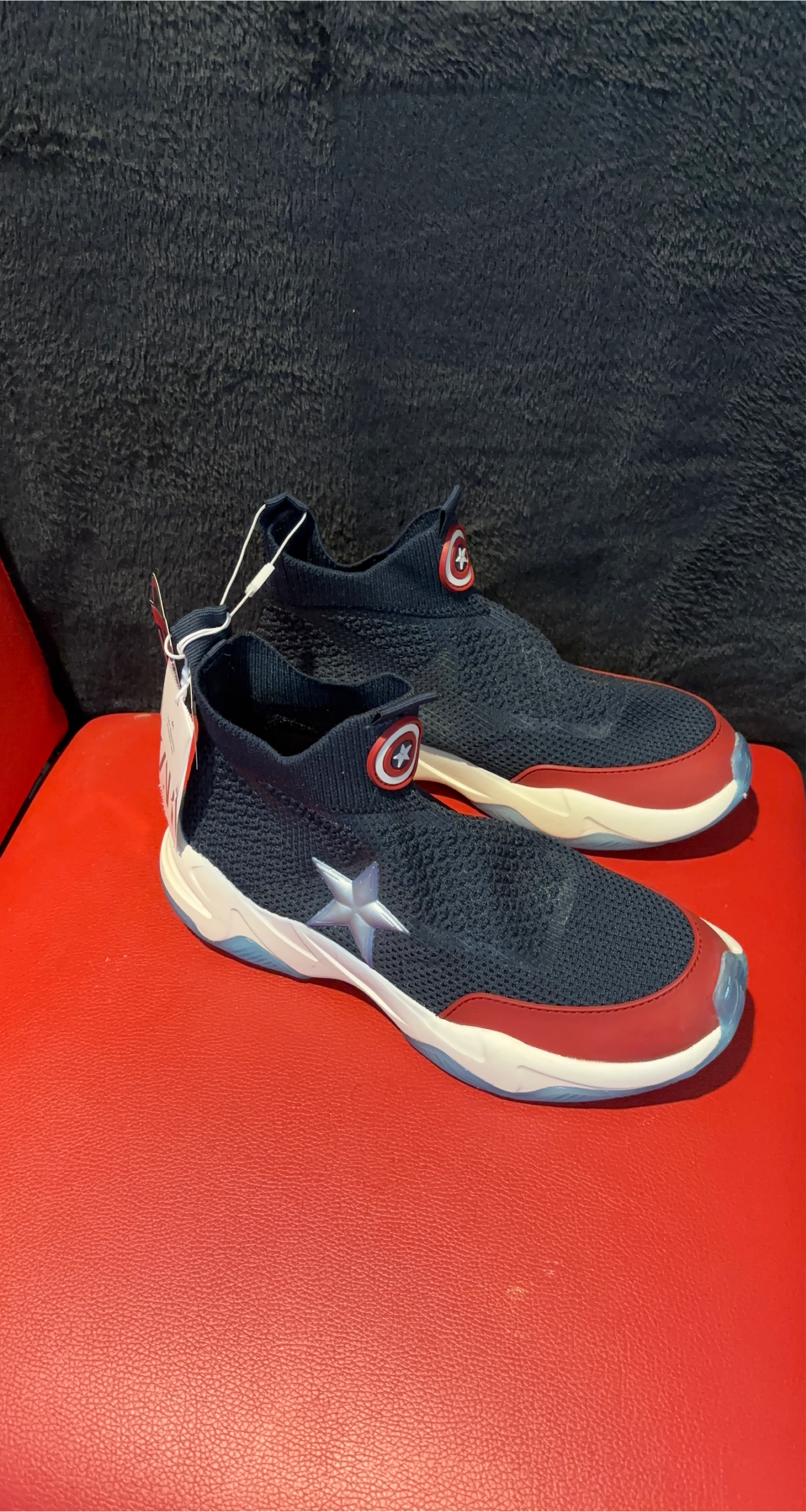Captain America Star High Top Sneakers