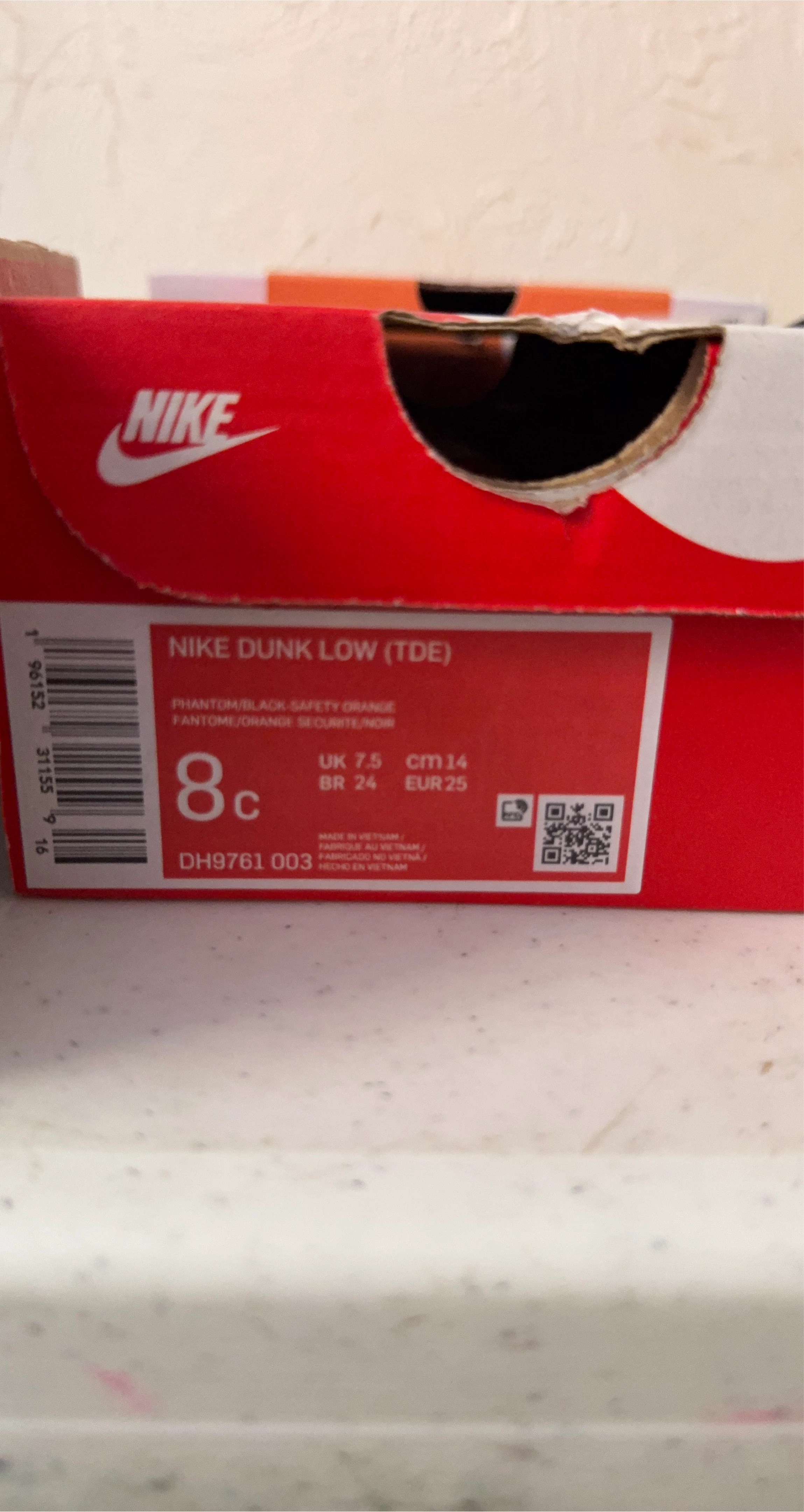 Nike Dunk Low (TDE) Toddler Shoes