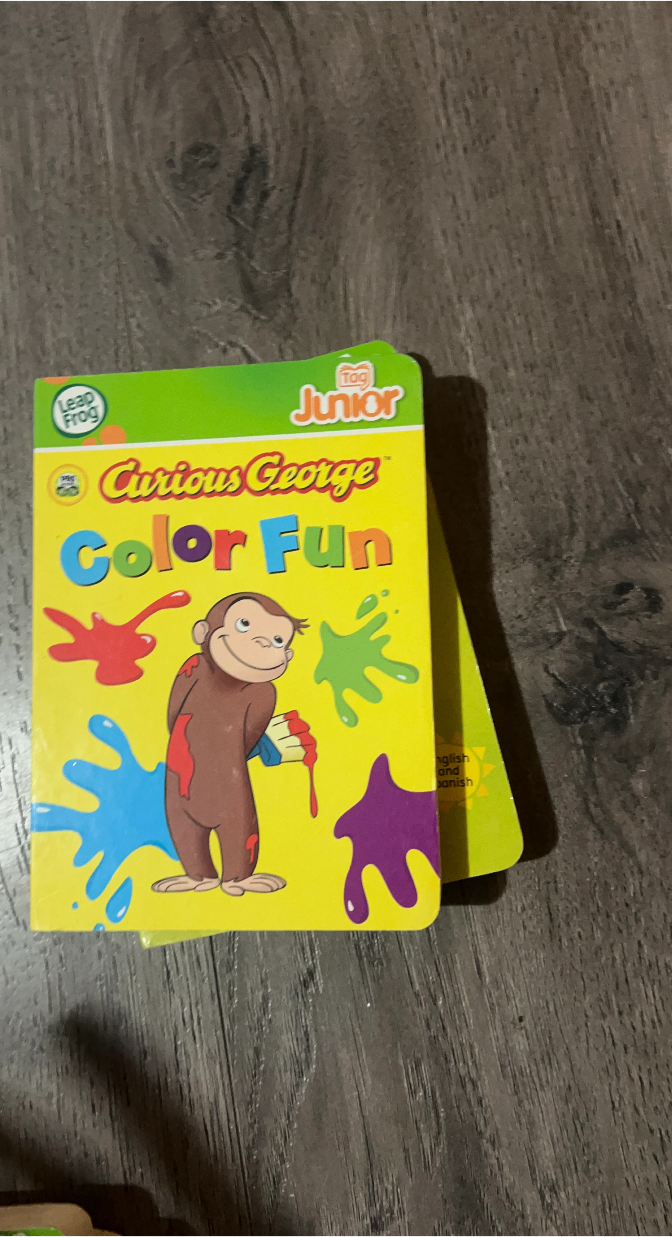 Leap Frog Curious George Color Fun Book