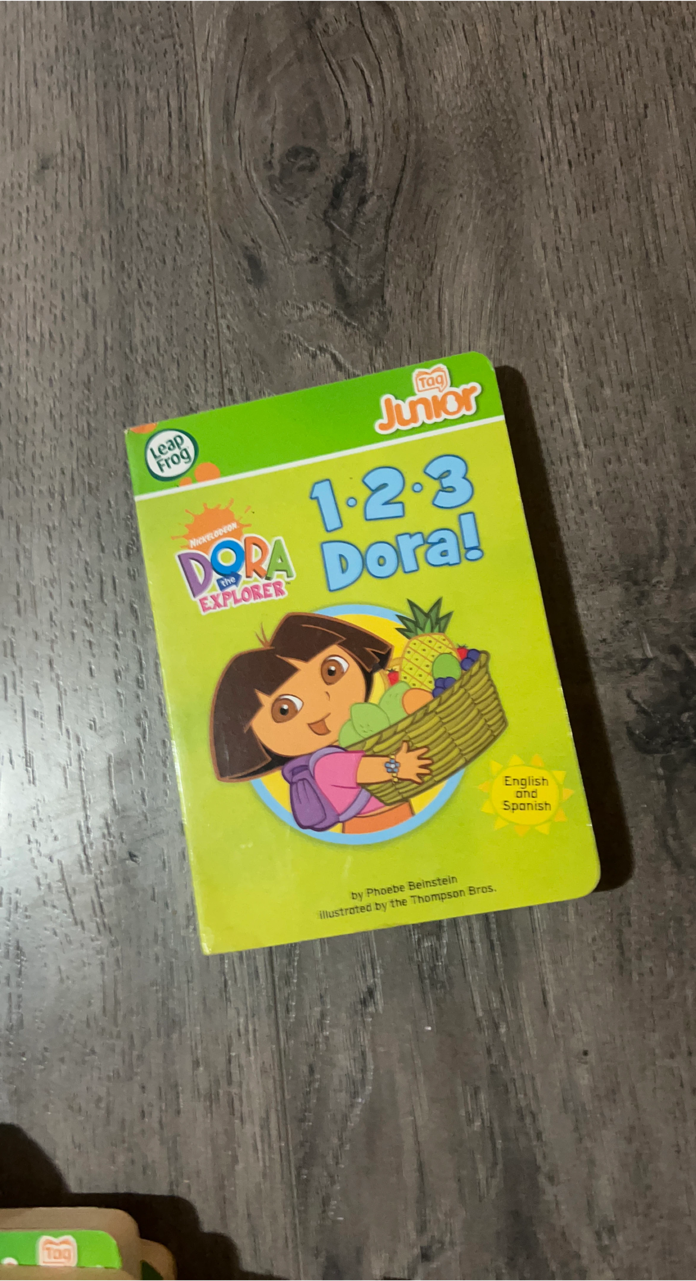 Leap Frog Tag Junior Dora the Explorer 123 Book