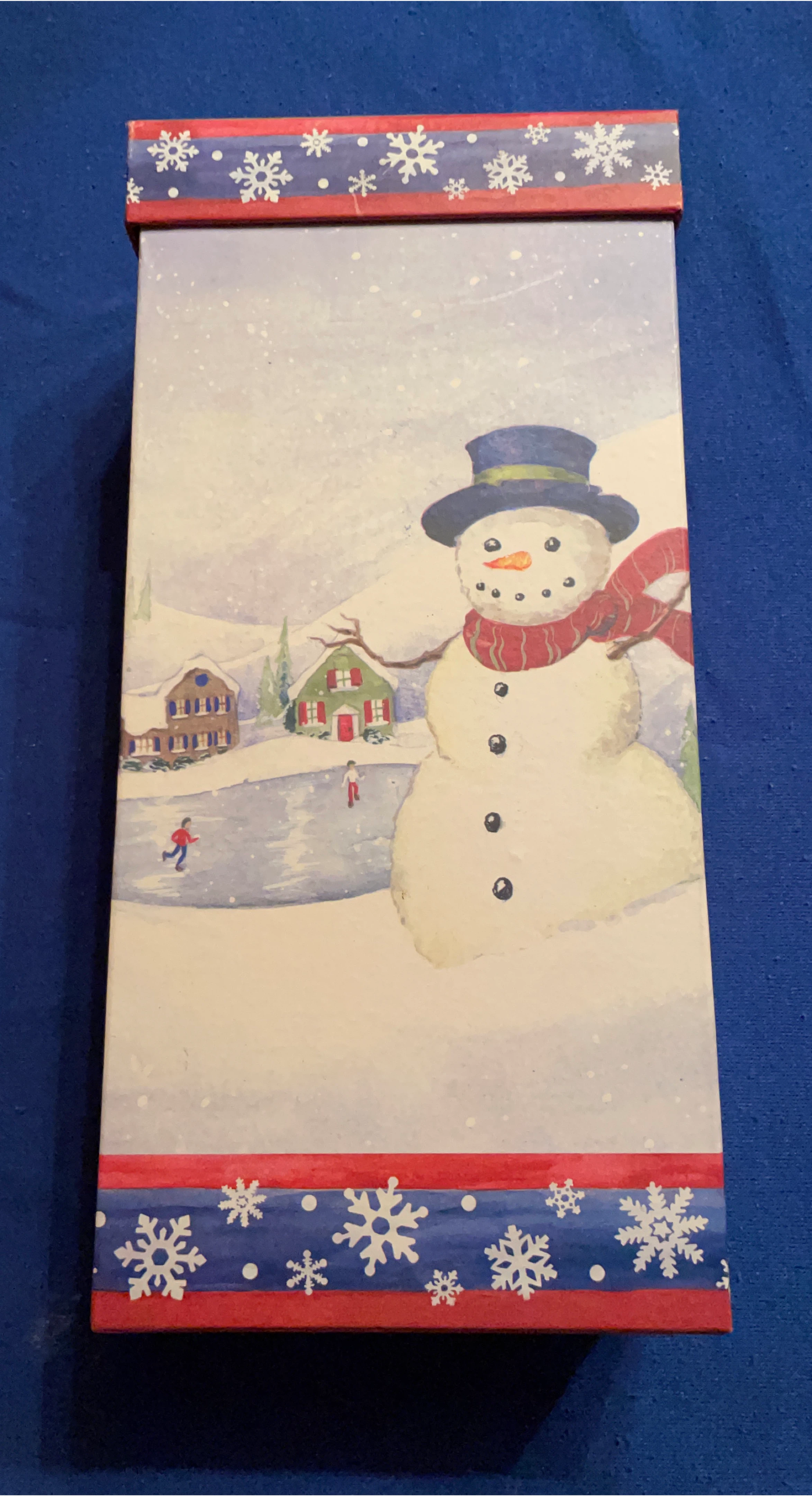 Christmas Snowman Gift Box 🥕