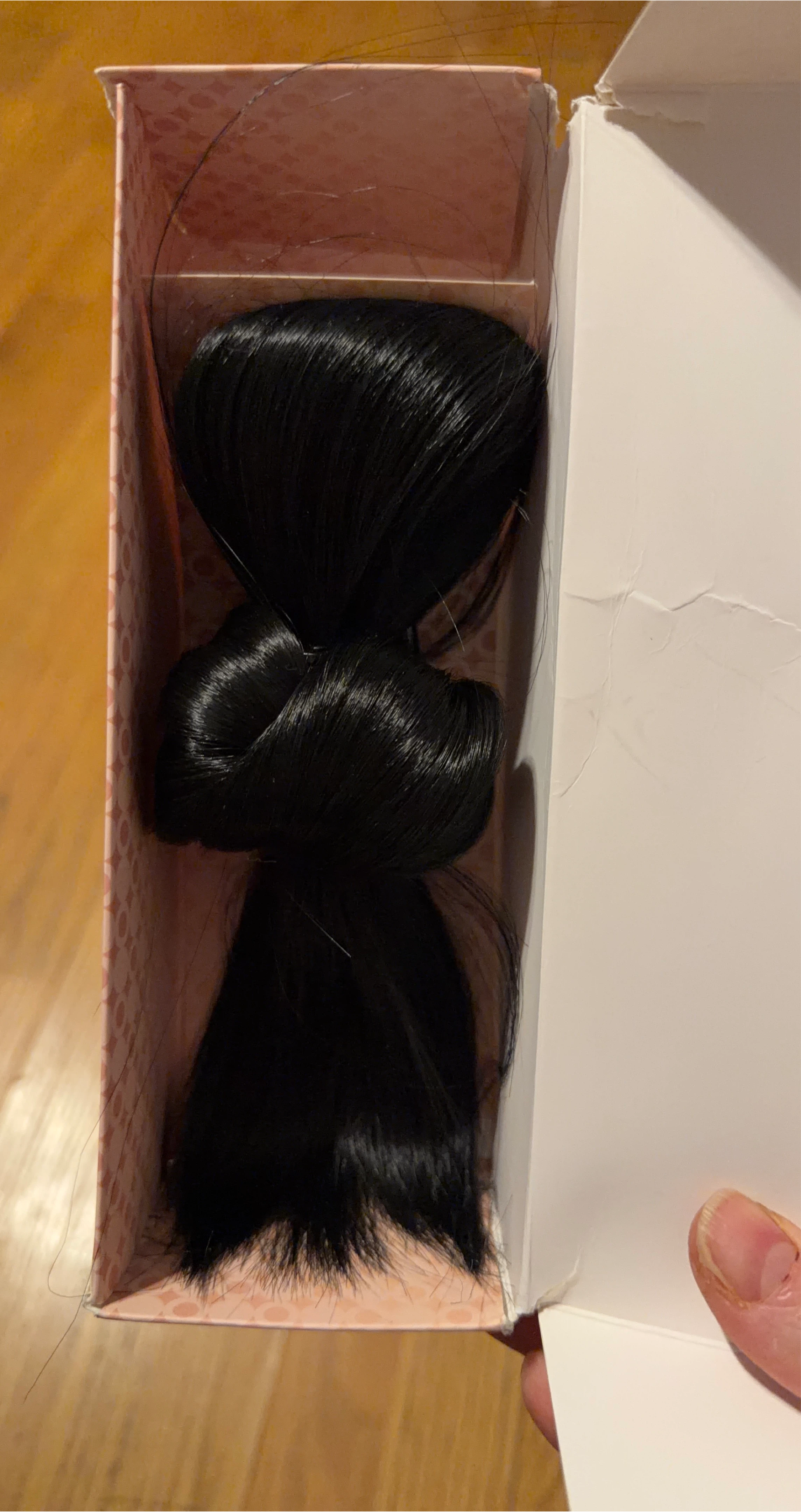 SUKRI Messy Bun Hair Piece for Women Black Claw Clip