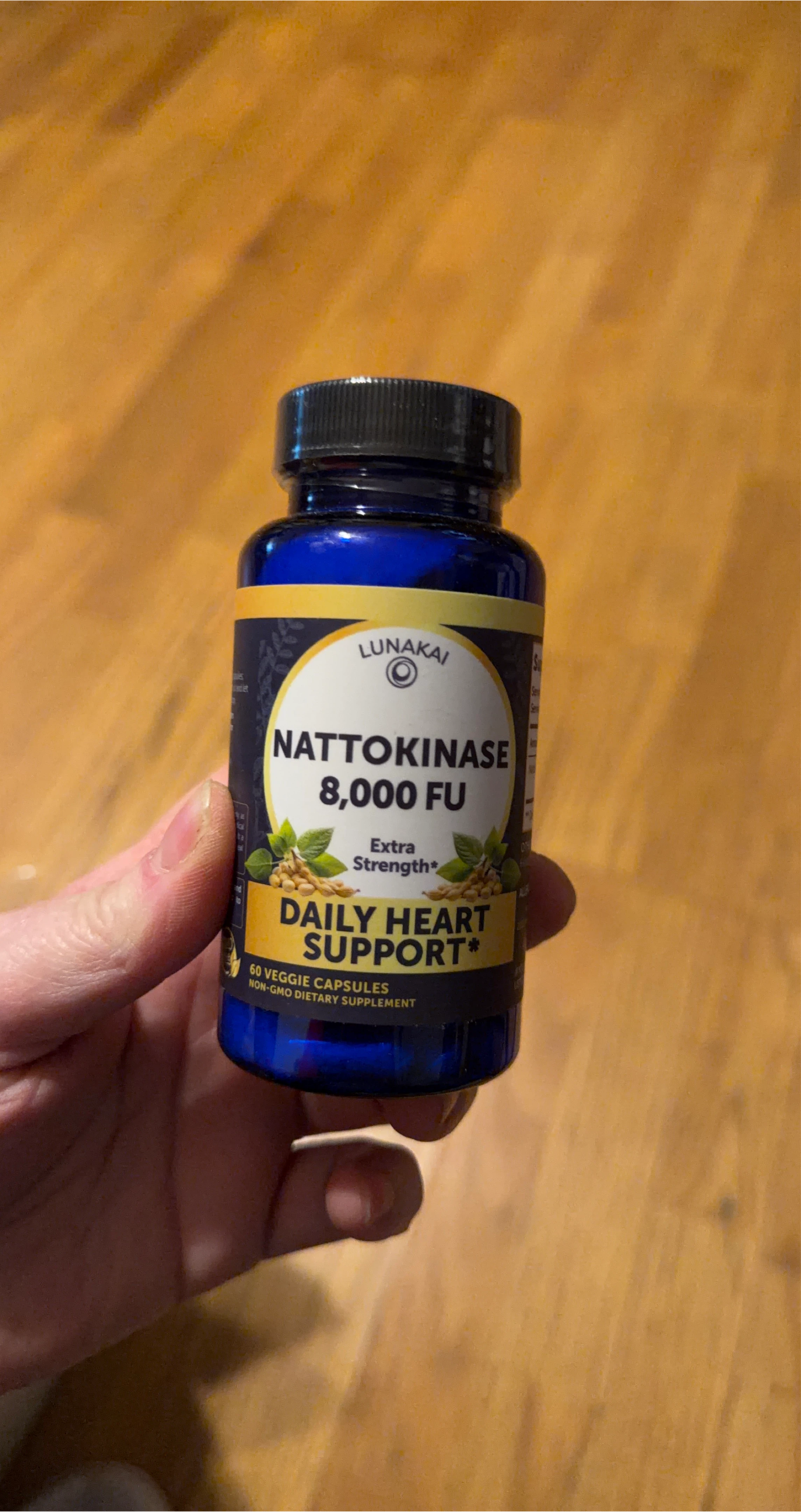 LUNAKAI Nattokinase Daily Heart Support