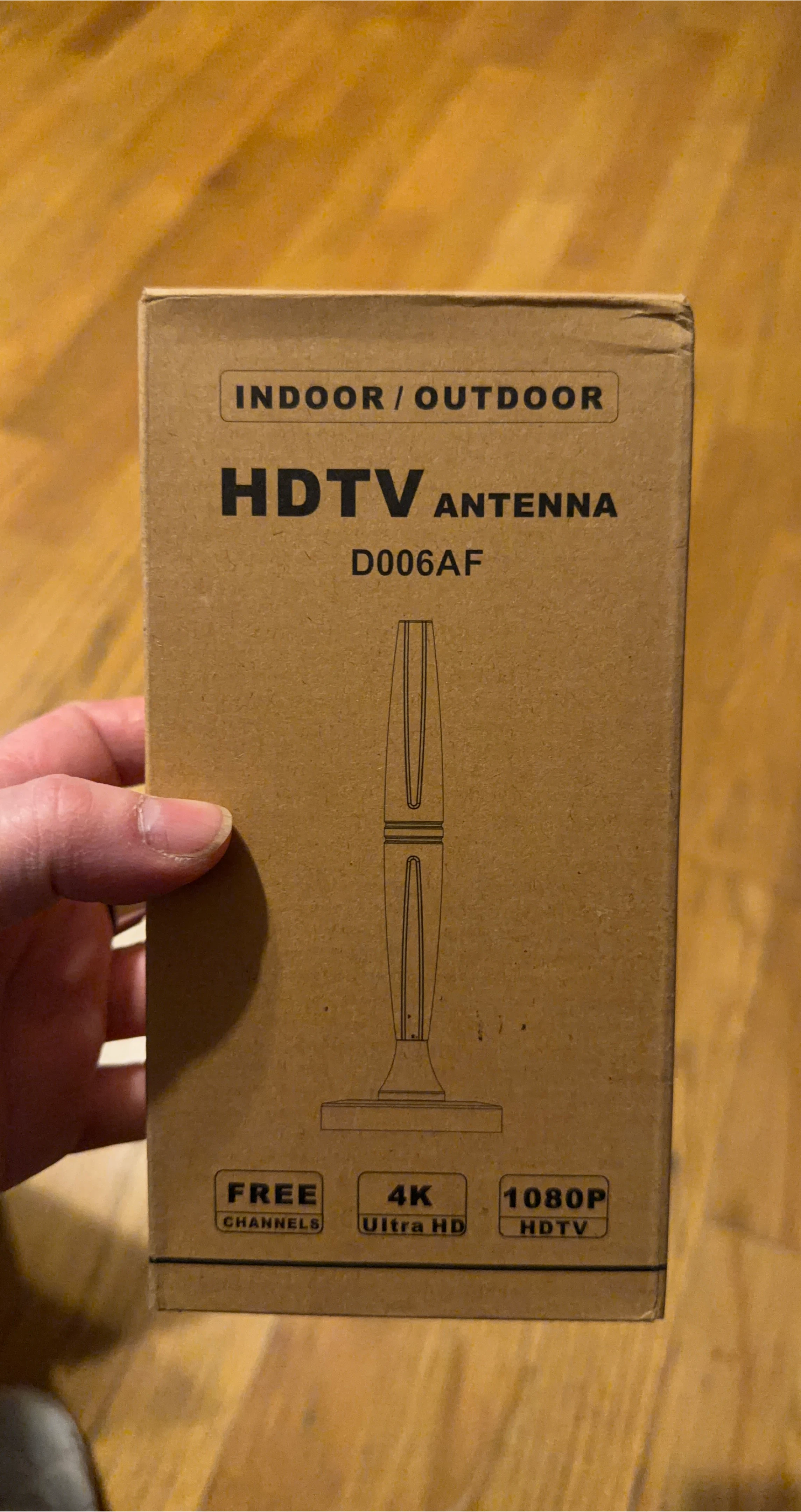 Indoor/Outdoor HDTV Antenna 4K