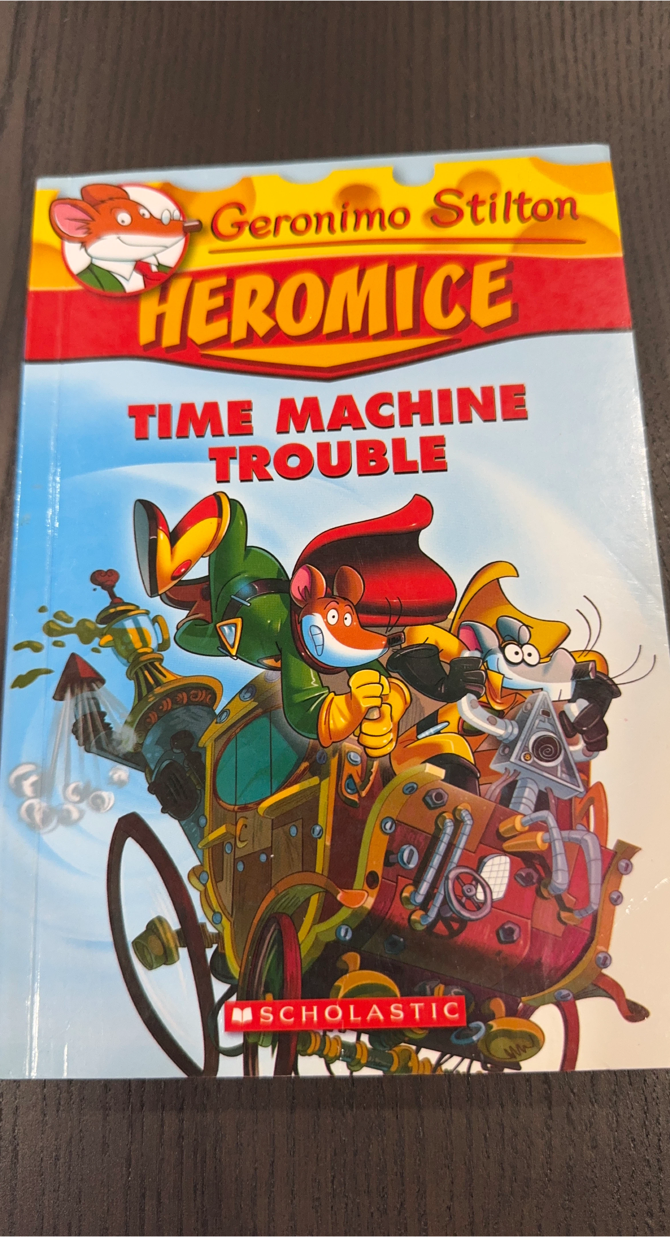 Geronimo Stilton Heromice: Time Machine Trouble Book