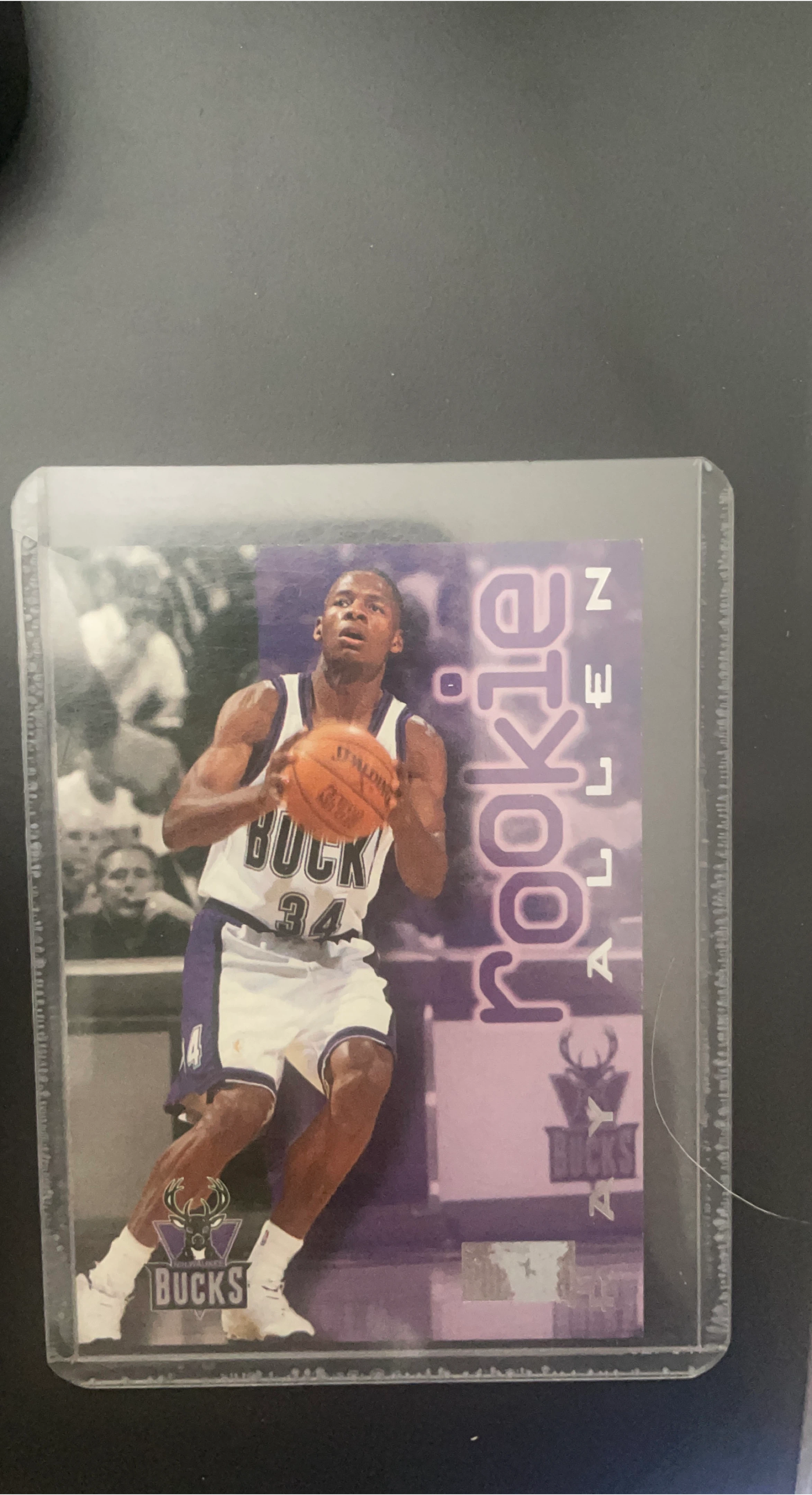 Ray Allen 1996 SkyBox Premium Rookie Basketball Card 201