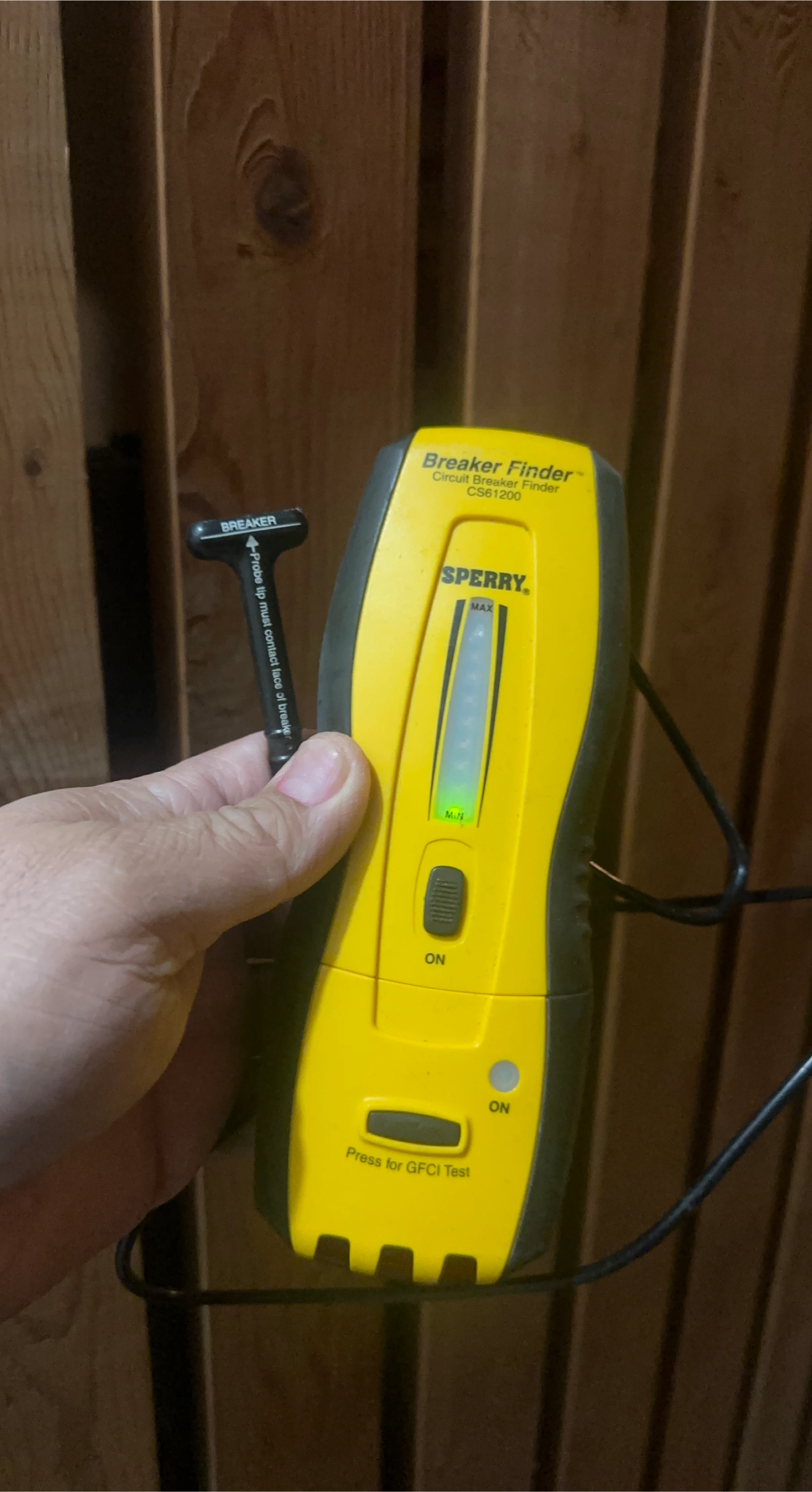 Sperry Breaker Finder CS6120 Circuit Breaker Finder