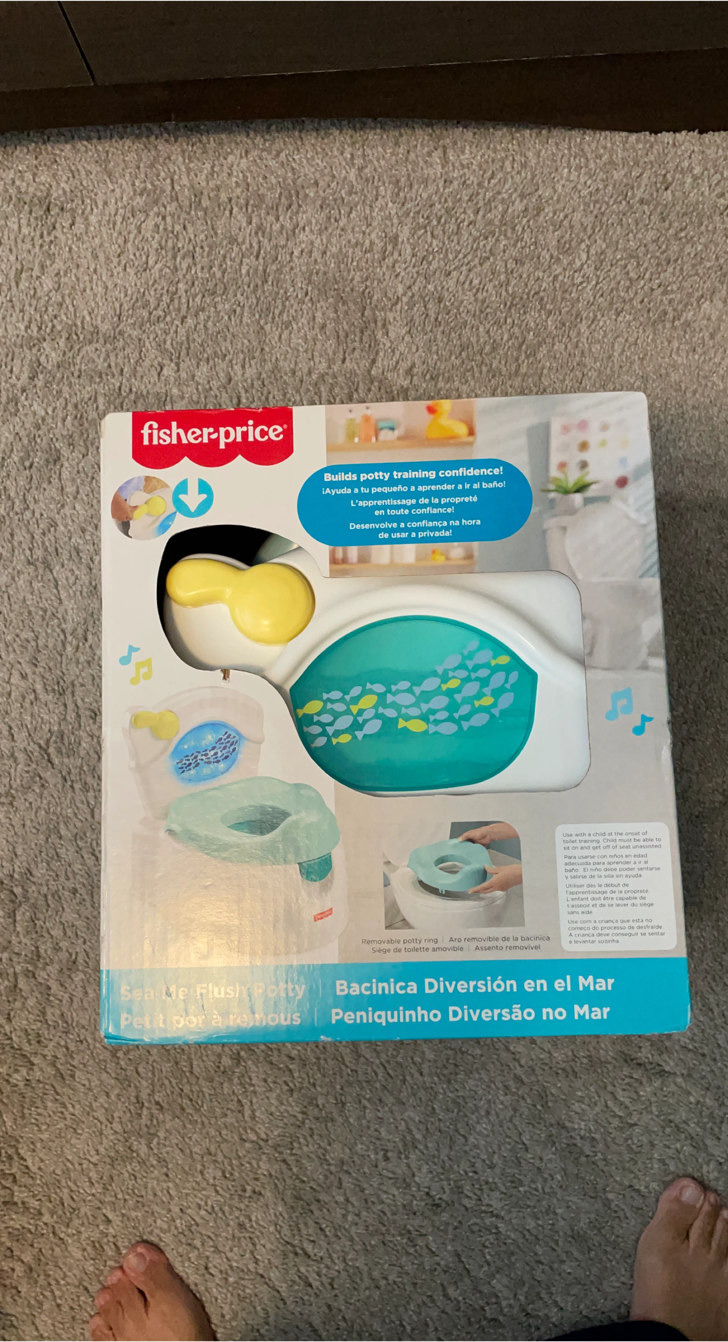 Fisher-Price Sea Me Flush Potty