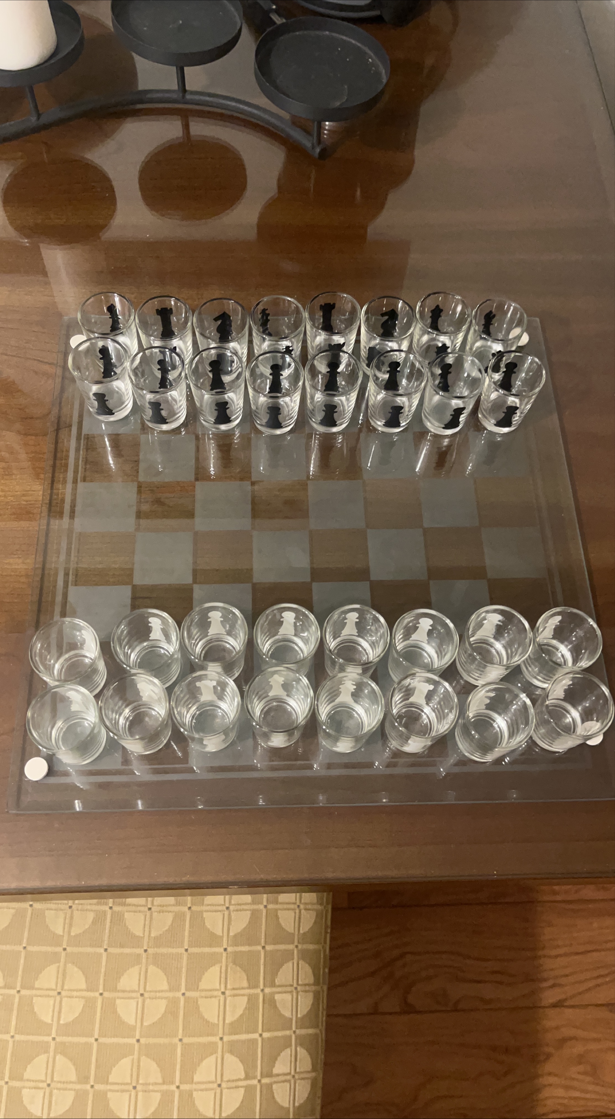 Shot Glass Chess Set
