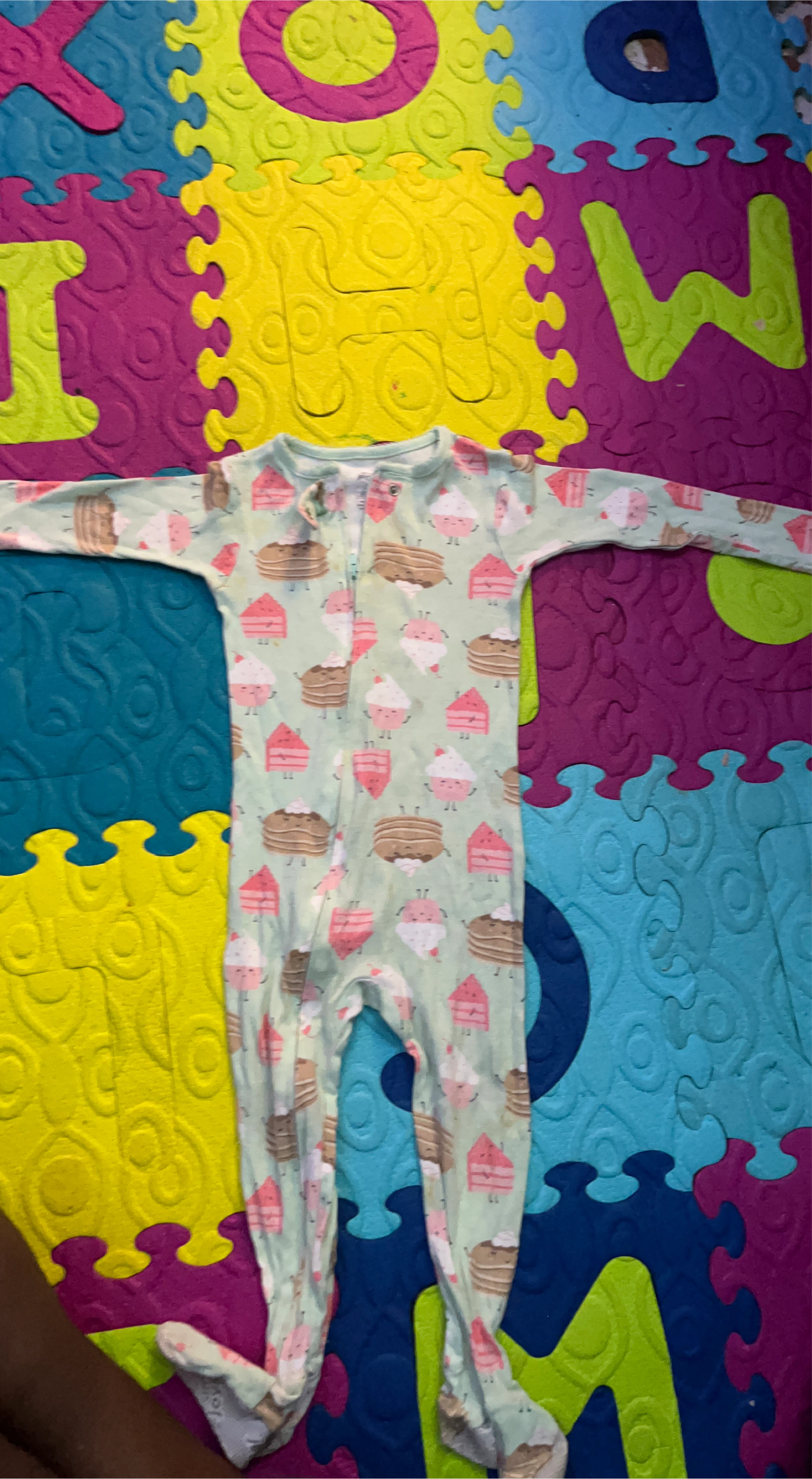 Joyful Pajamas Baby Girl's 2T Footie Sleepers