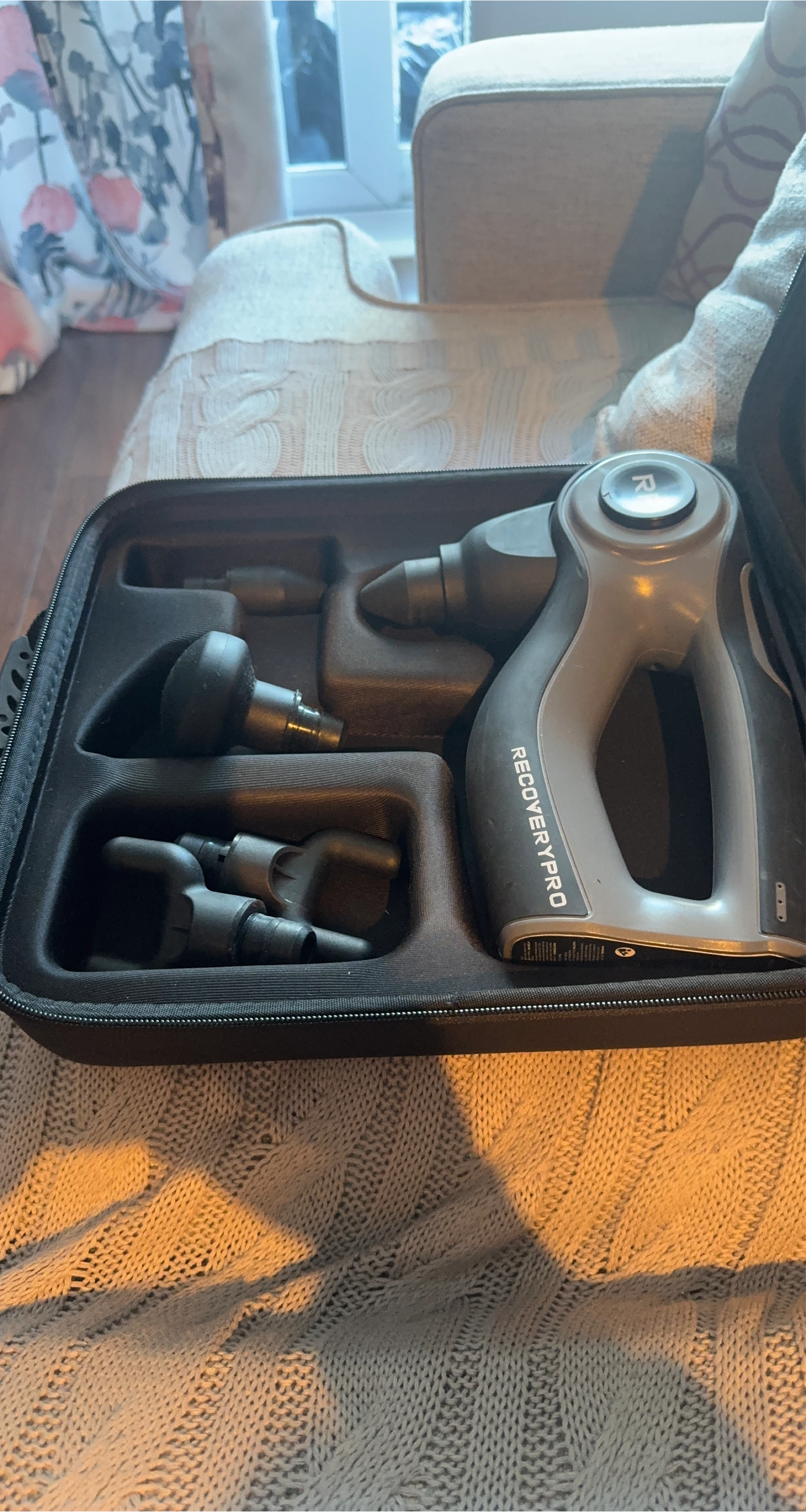 RecoveryPro Massage Gun with Multiple Attachments