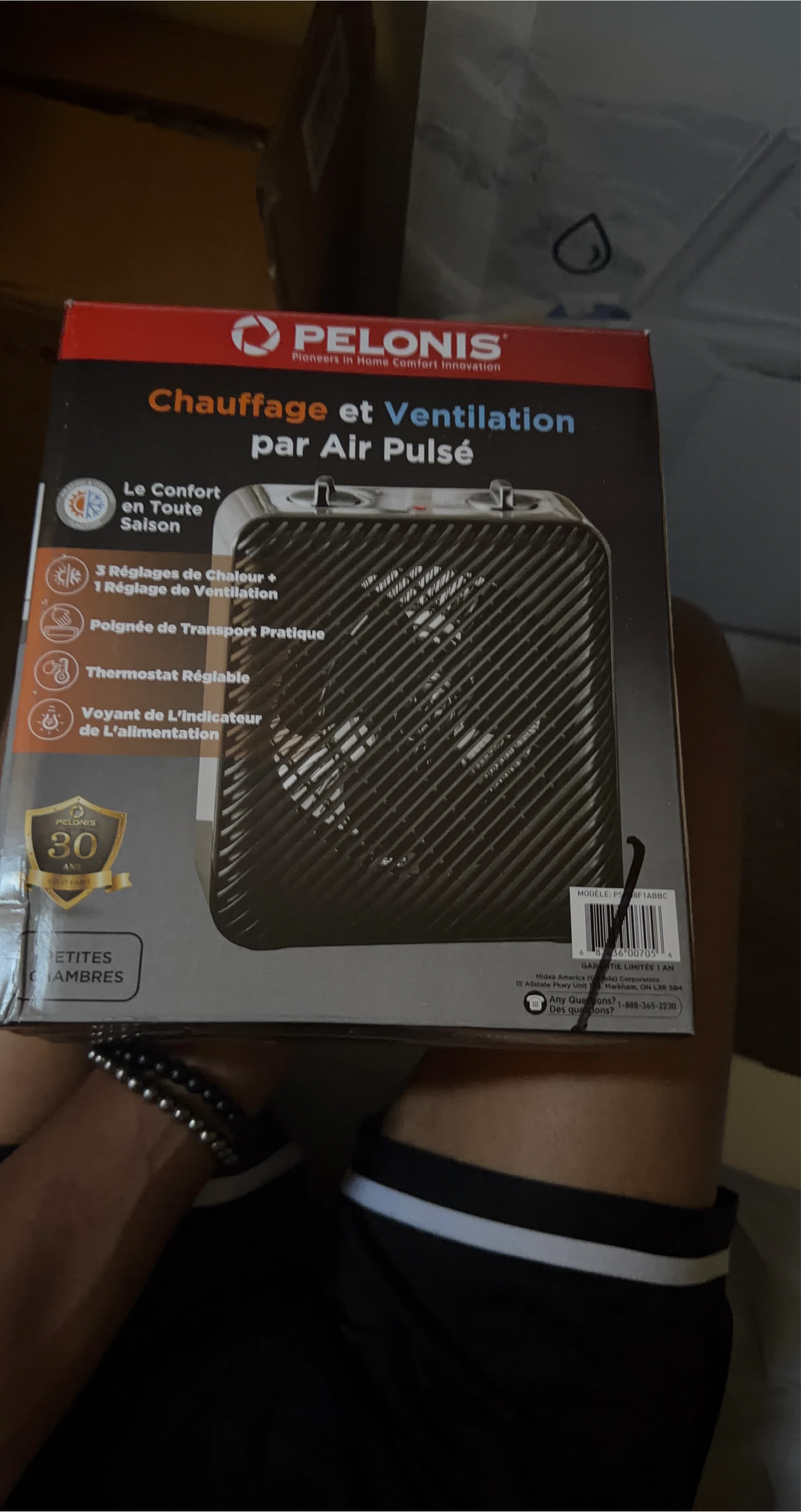 Pelonis Air Pulsed Heater and Fan